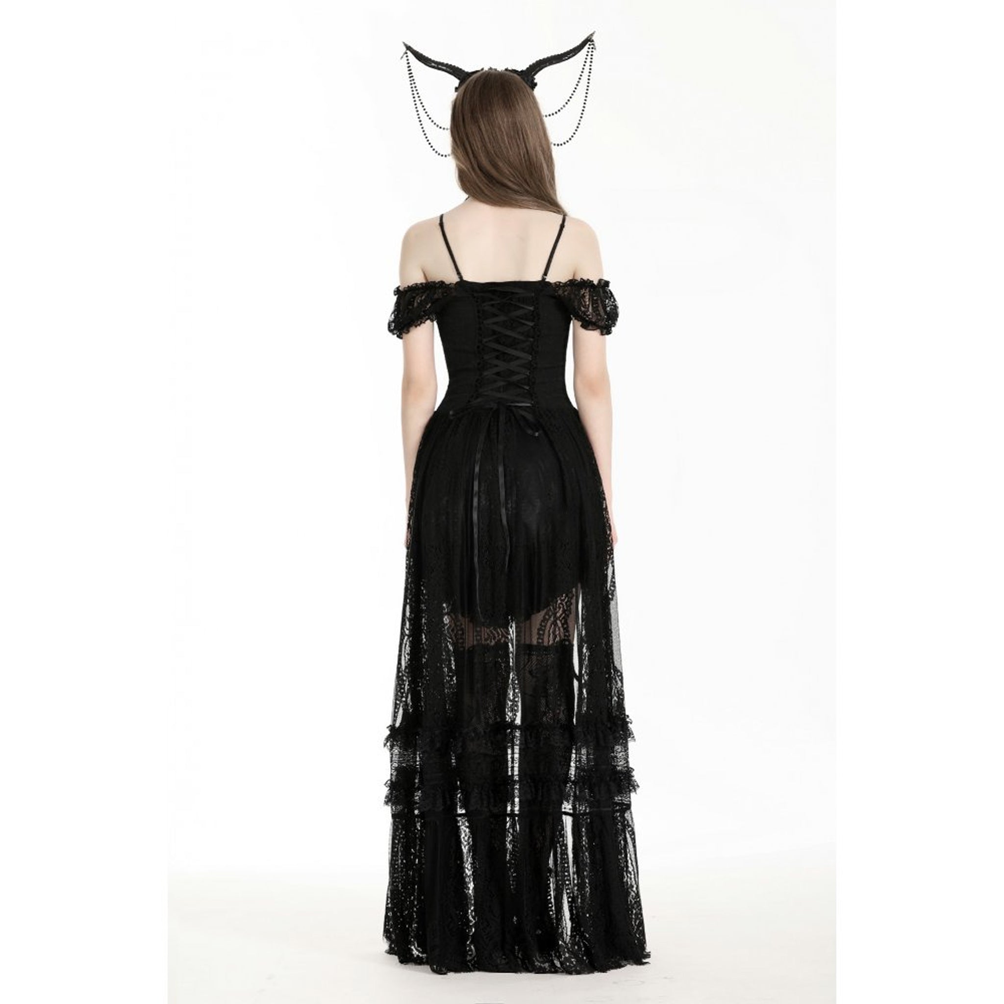 Gothic Romance Hi/Low dress