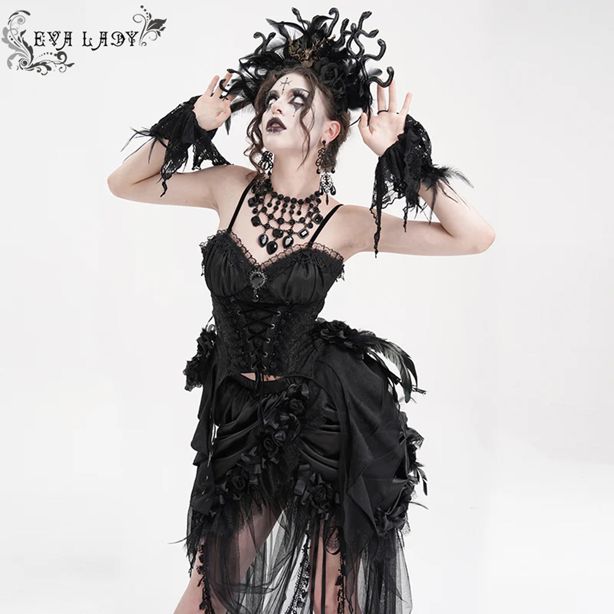 Lace Up Gothic Bodice