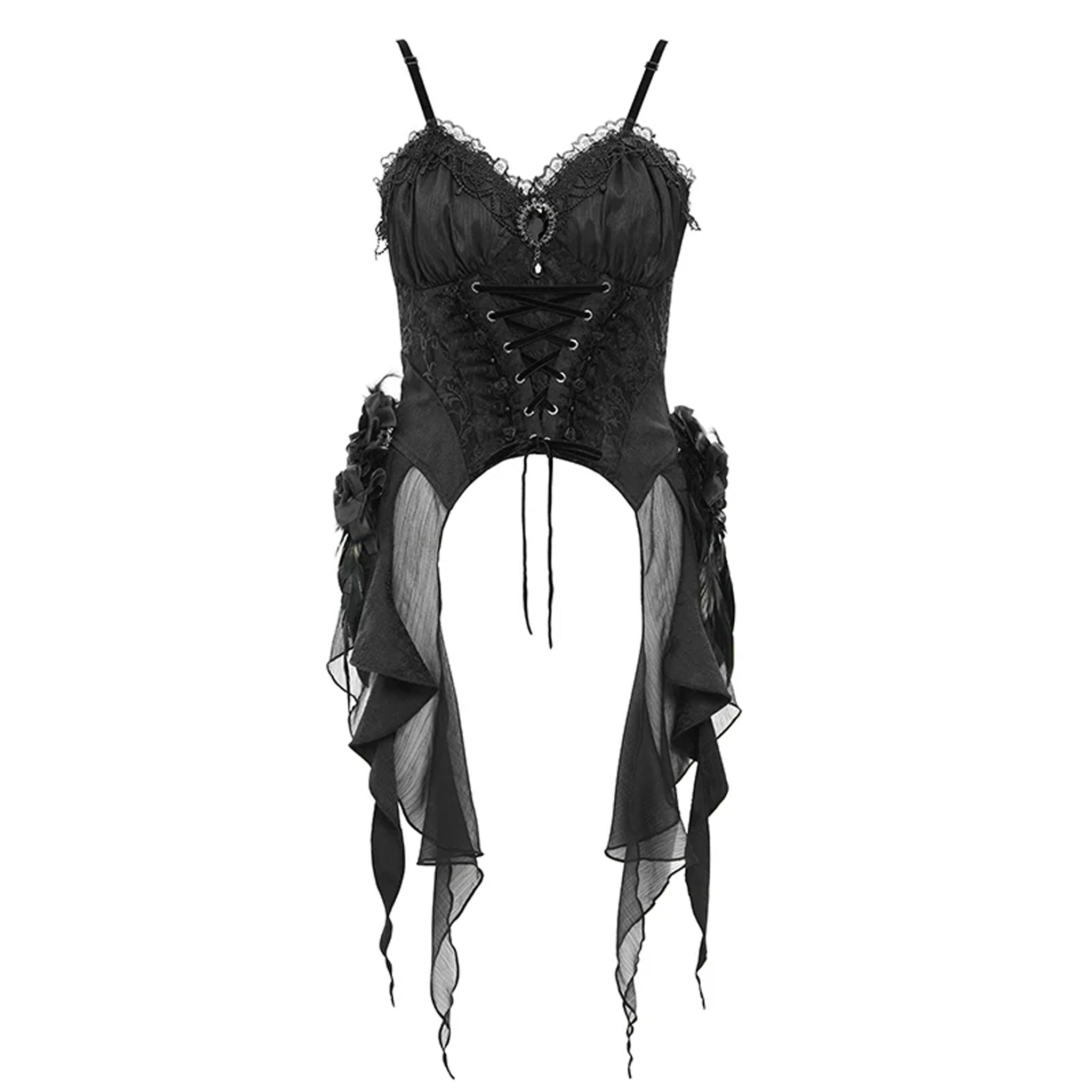 Lace Up Gothic Bodice
