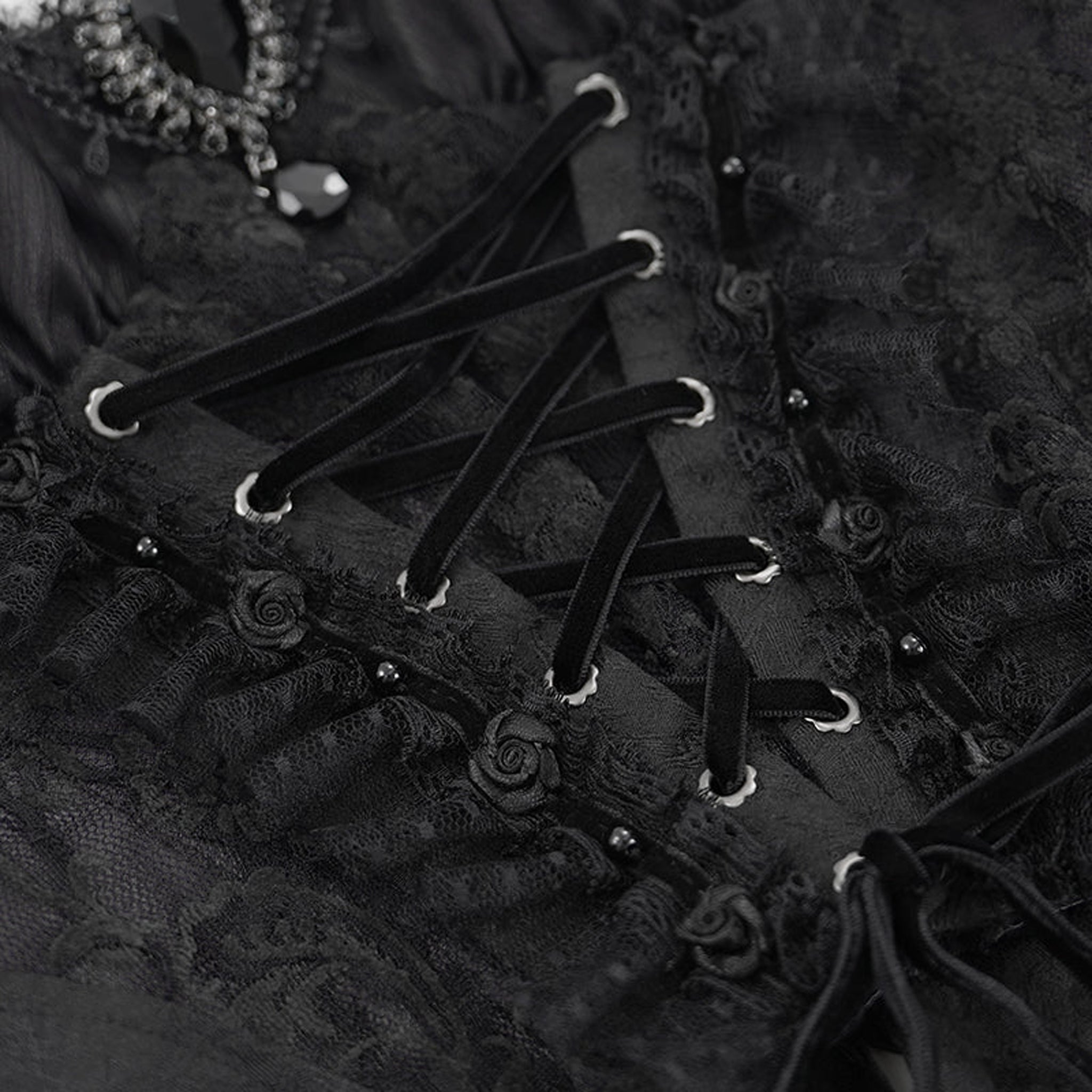Lace Up Gothic Bodice