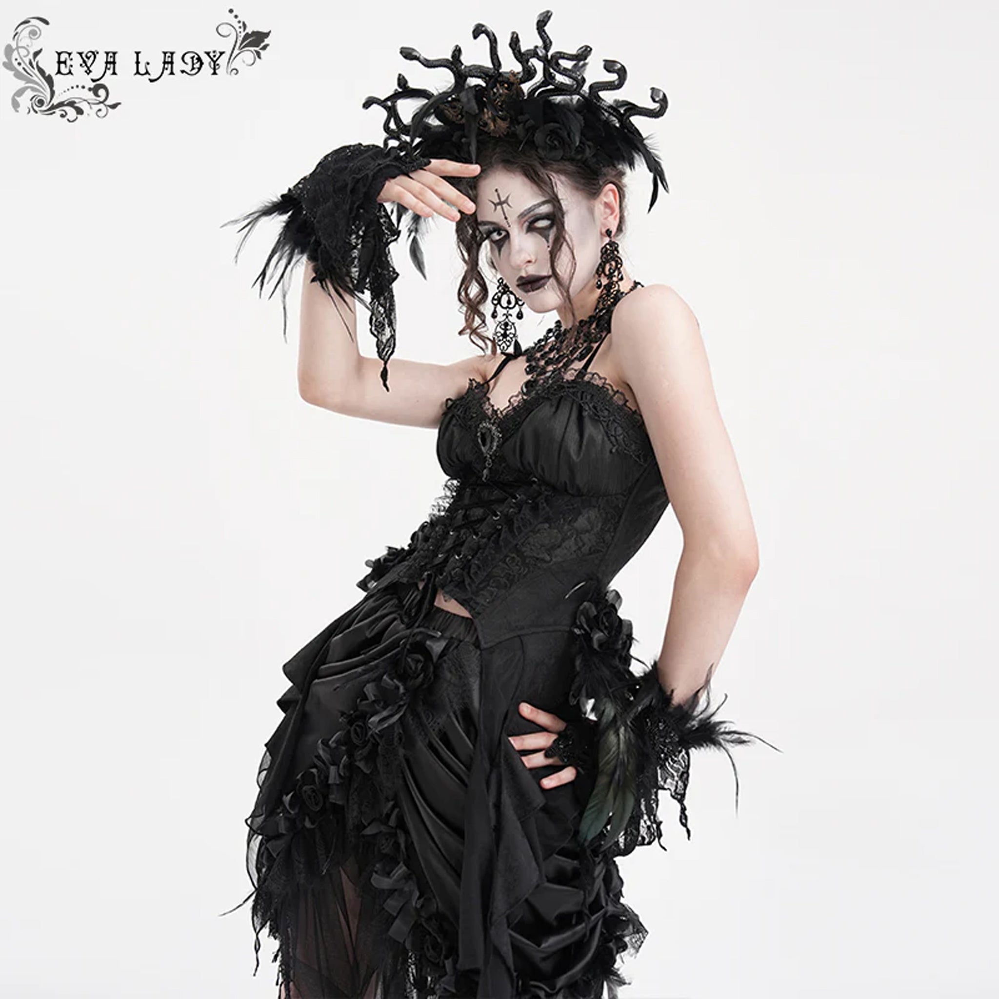 Lace Up Gothic Bodice