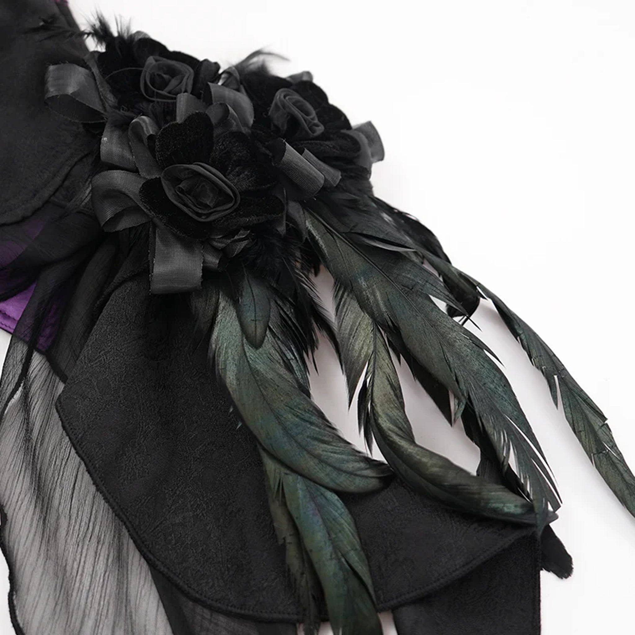 Lace Up Gothic Bodice Violet