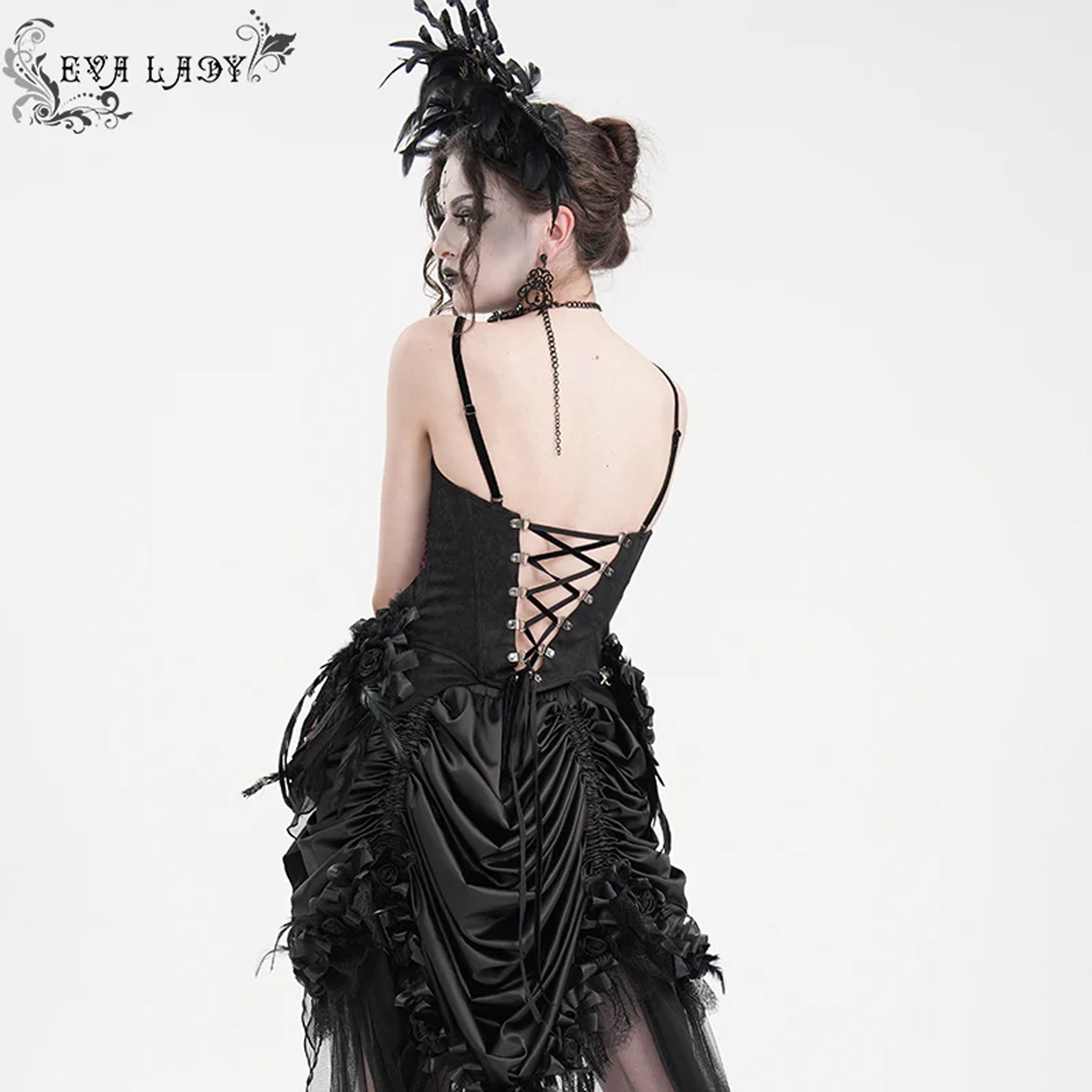Lace Up Gothic Bodice Violet