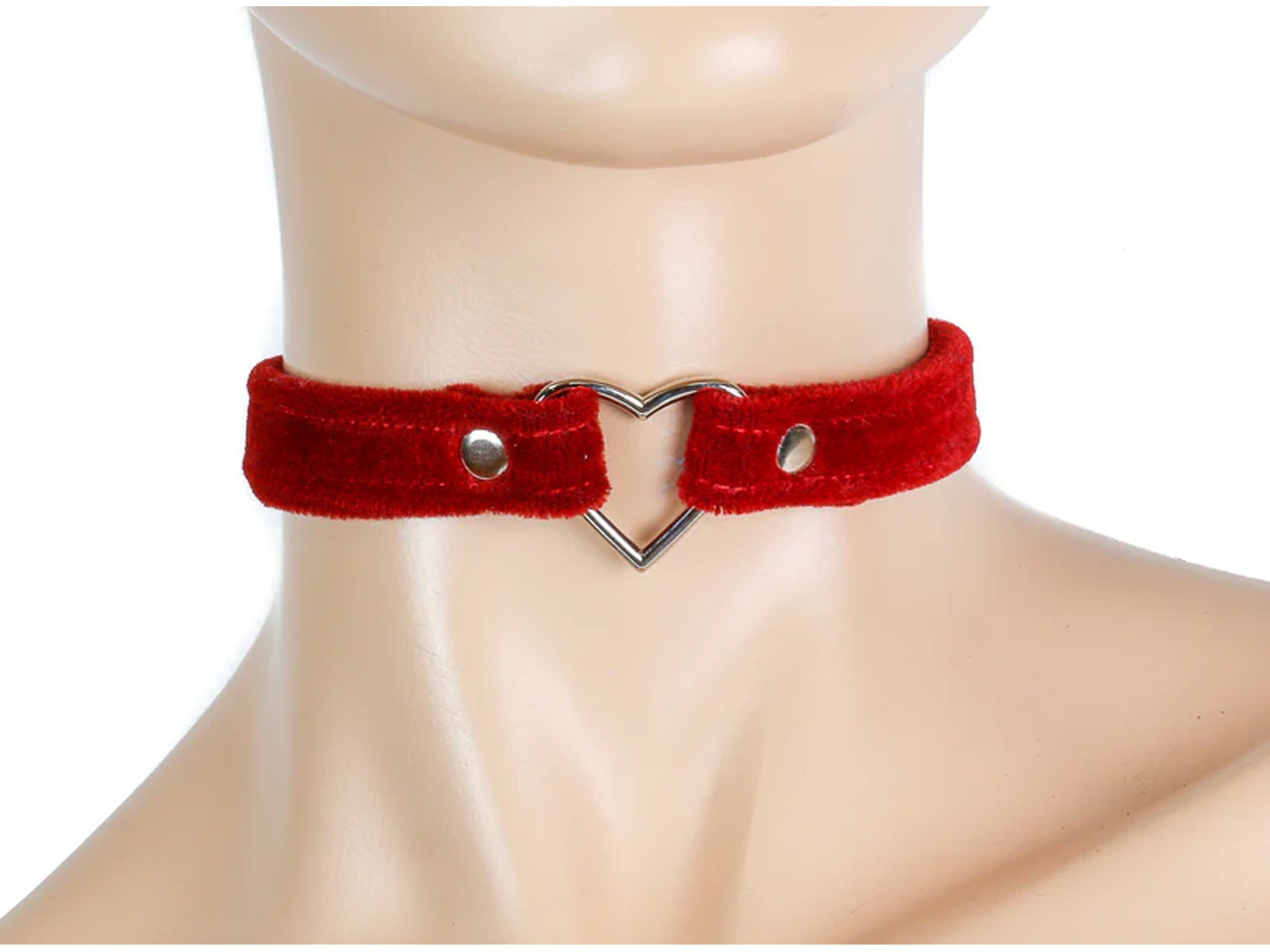 Velvet Heart Choker