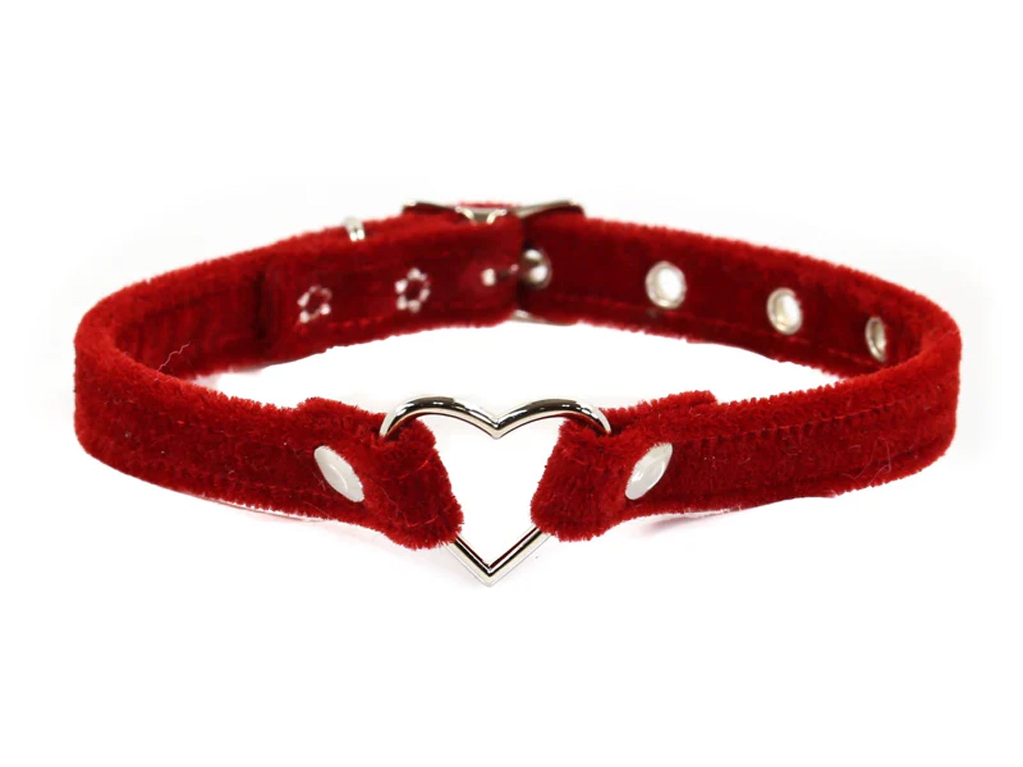 Velvet Heart Choker
