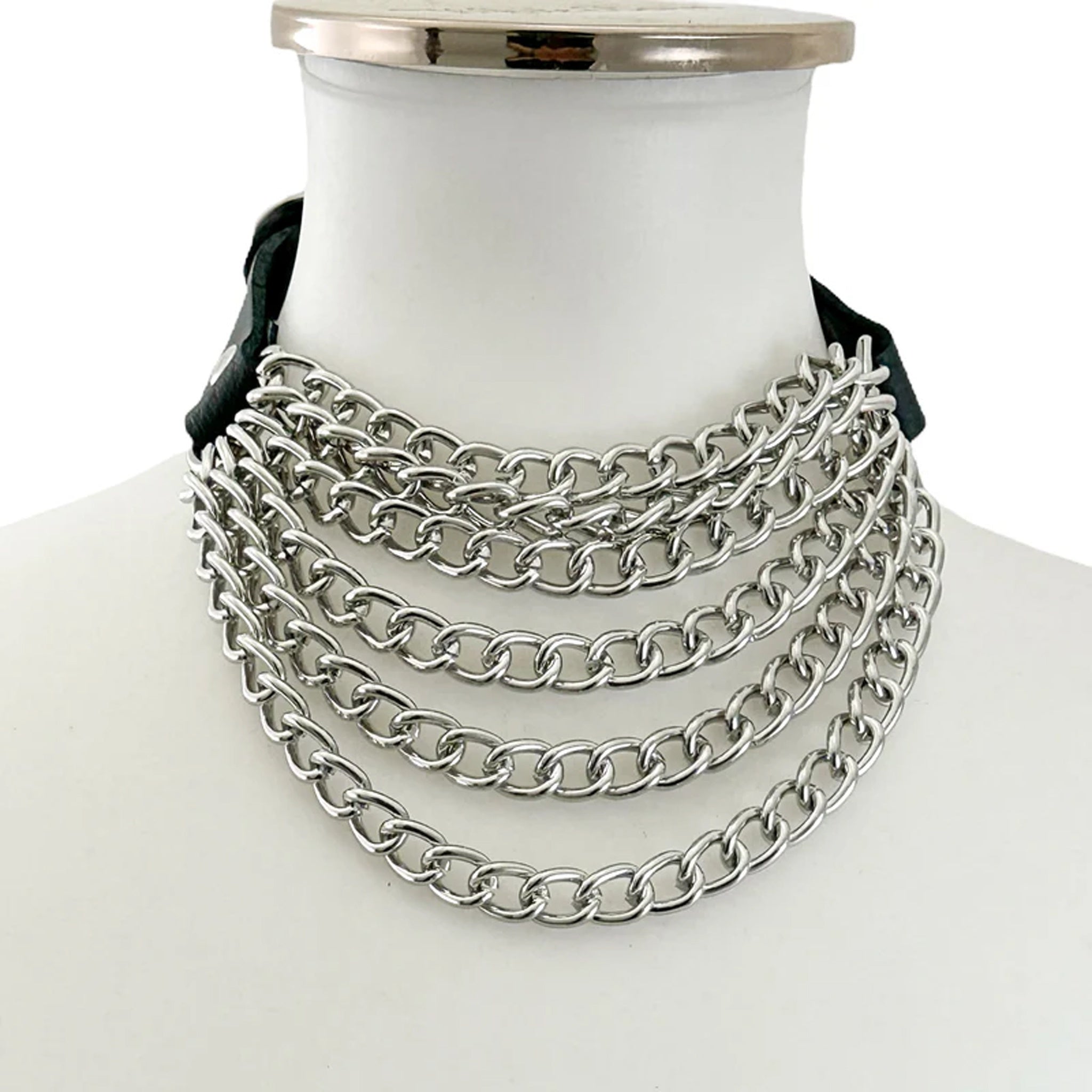 6 Chain Drape Choker