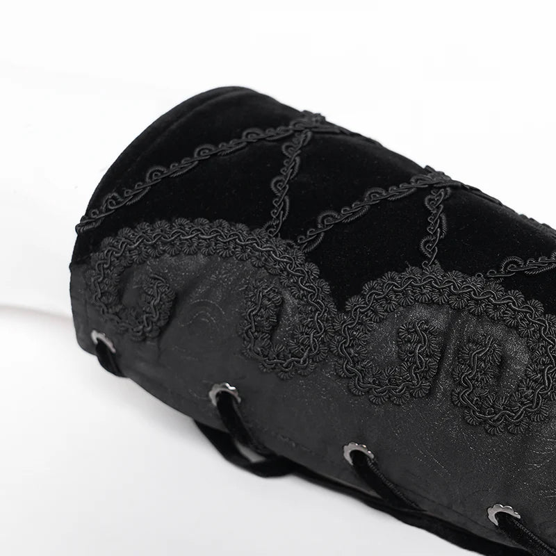 Lace Up Gothic Bracer