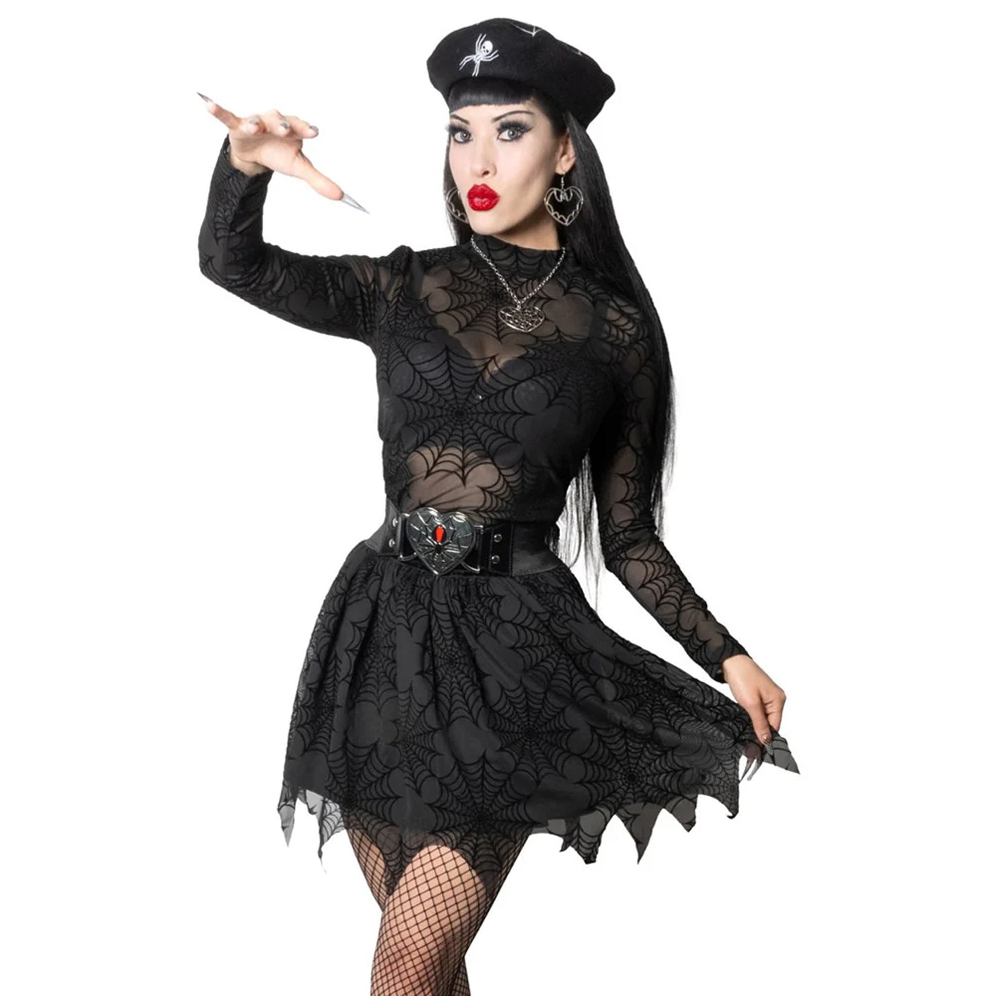 Spiderweb Mesh Top