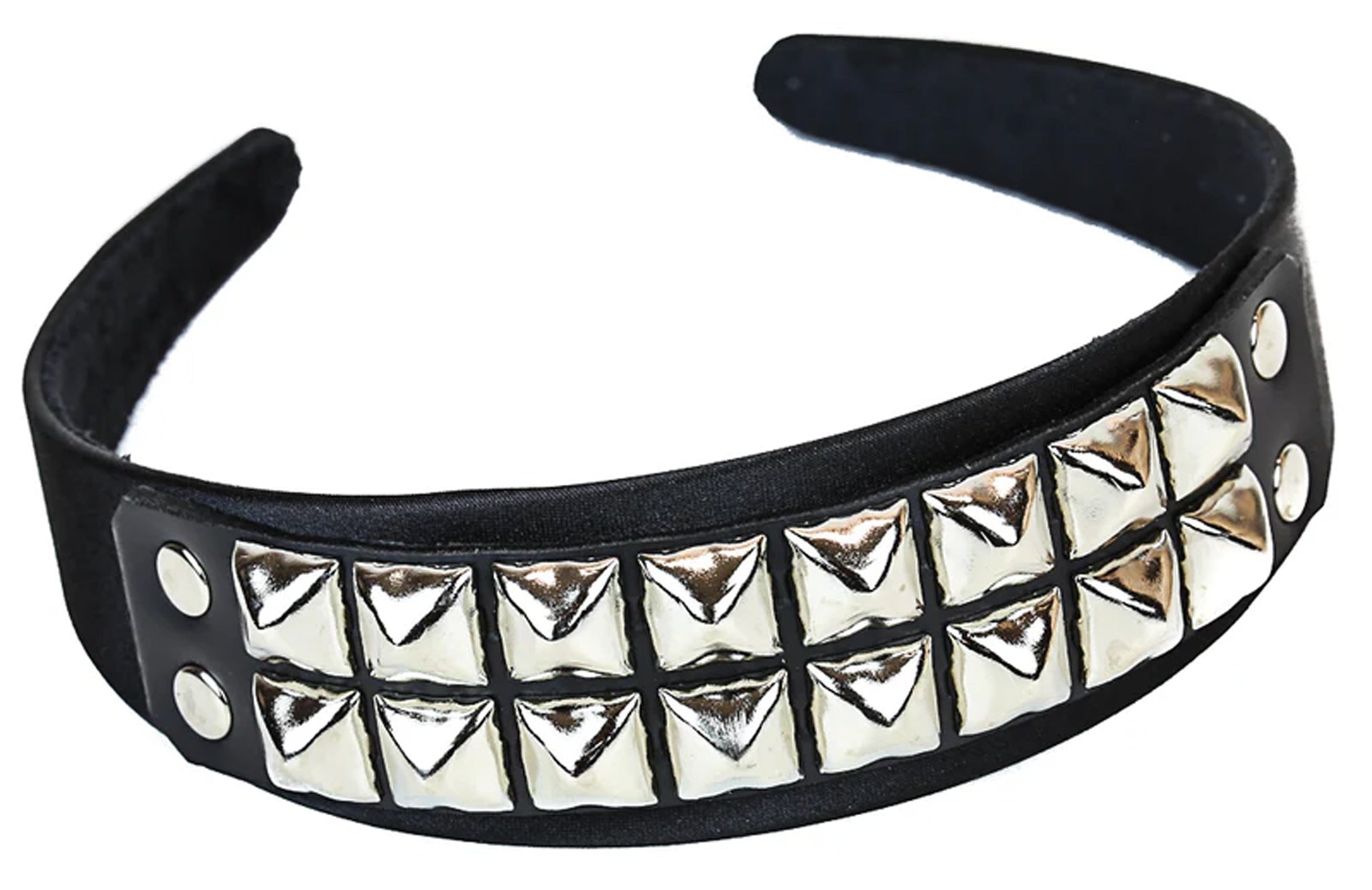 Pyramid Stud Head Band 40mm