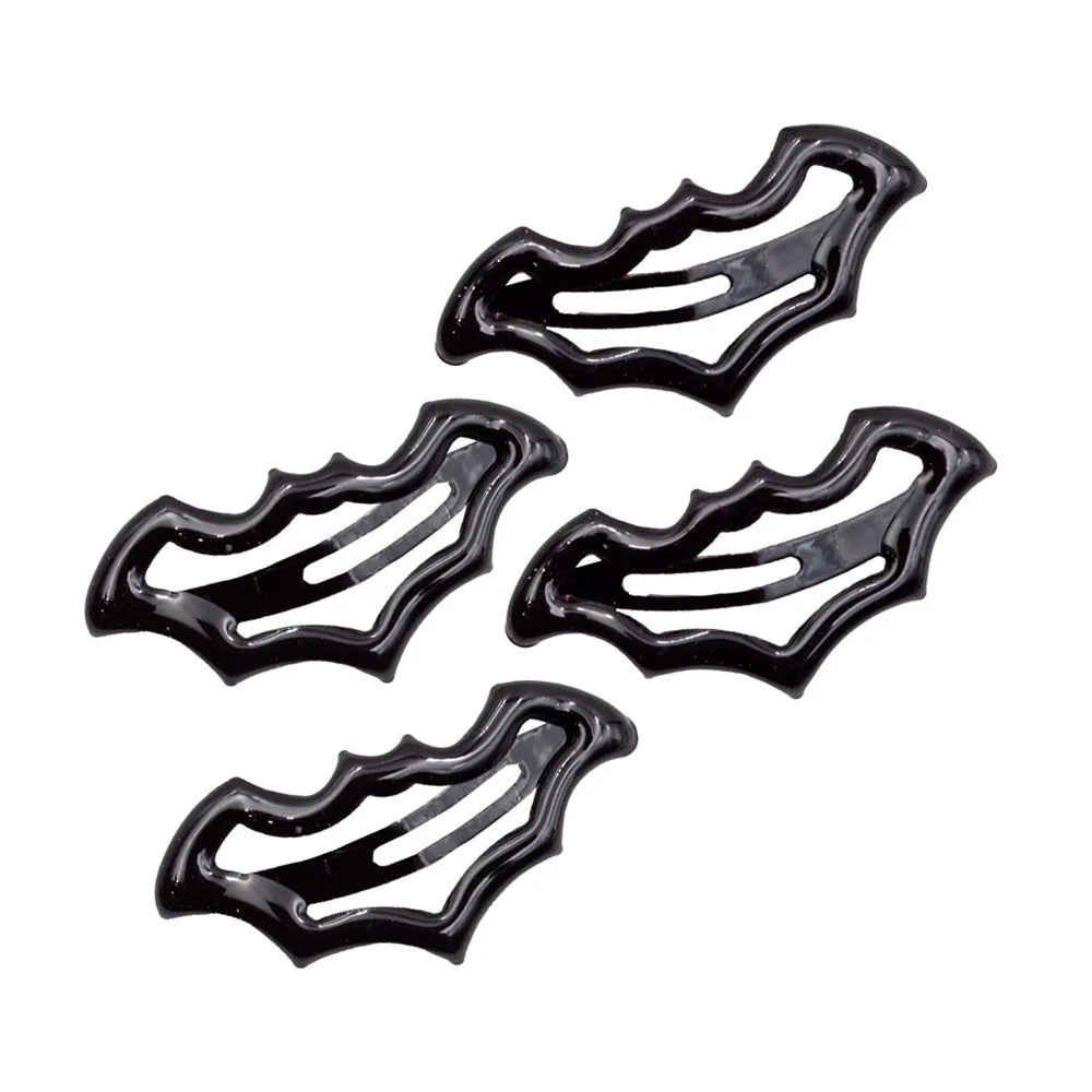 Bat Snap Hair Clip Set