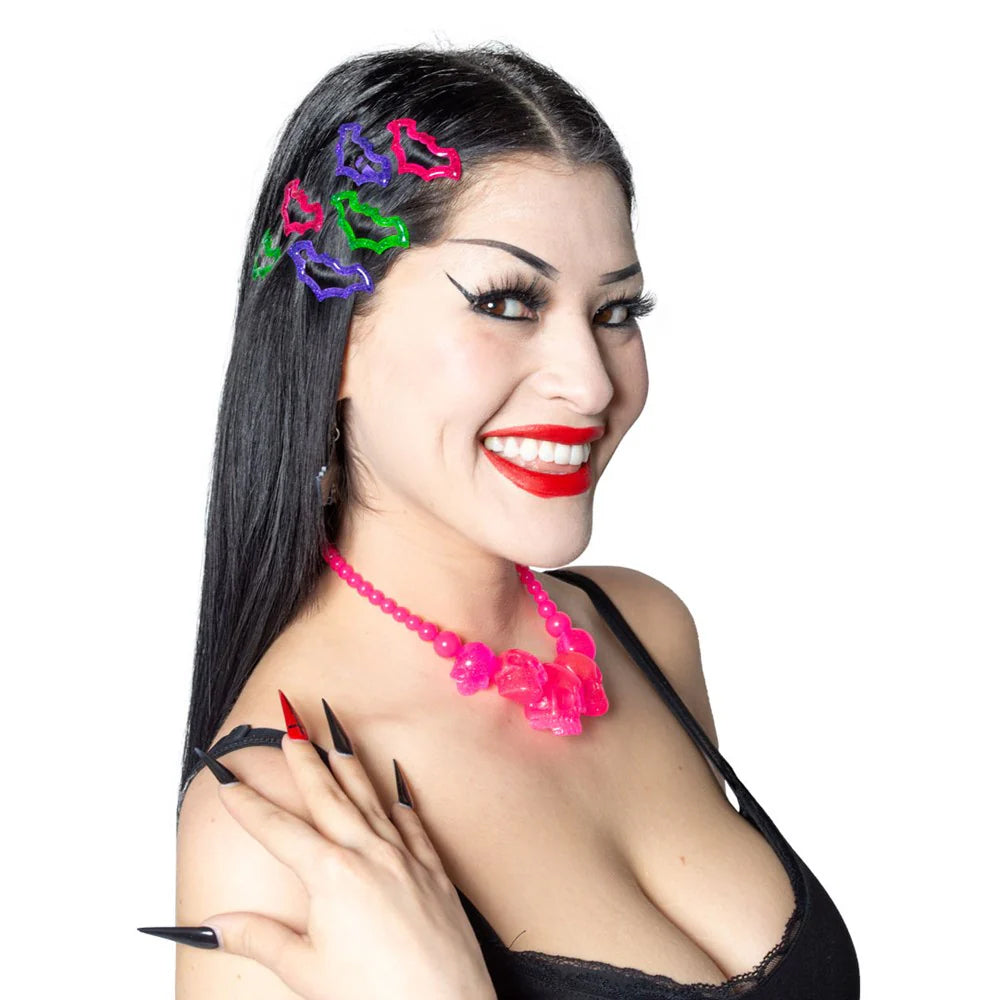 Bat Snap Hair Clip Set