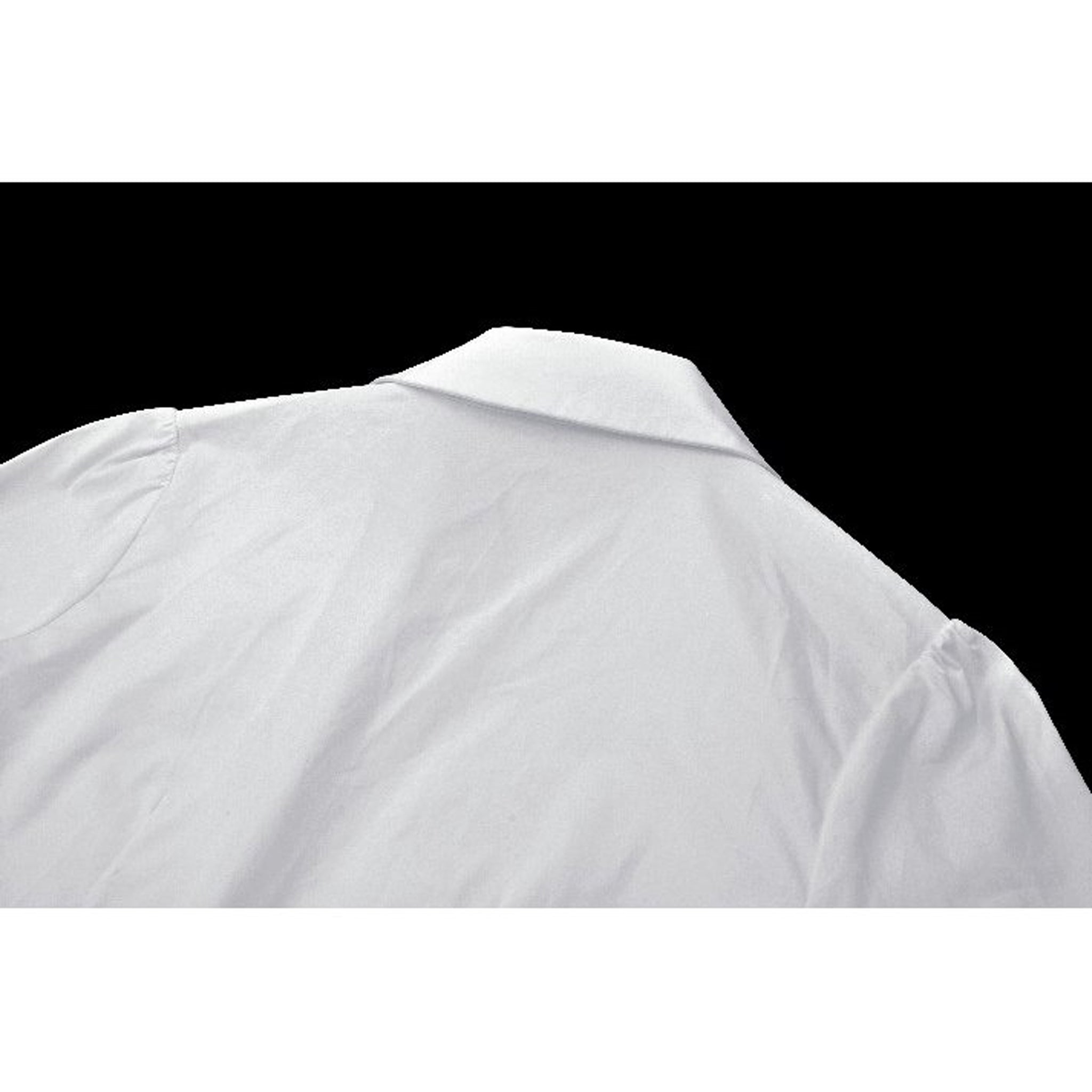 Gothic White Ruffle Blouse