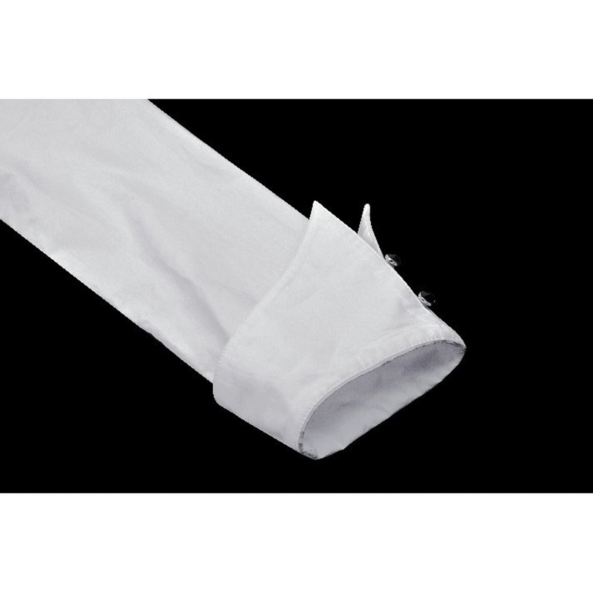 Gothic White Ruffle Blouse