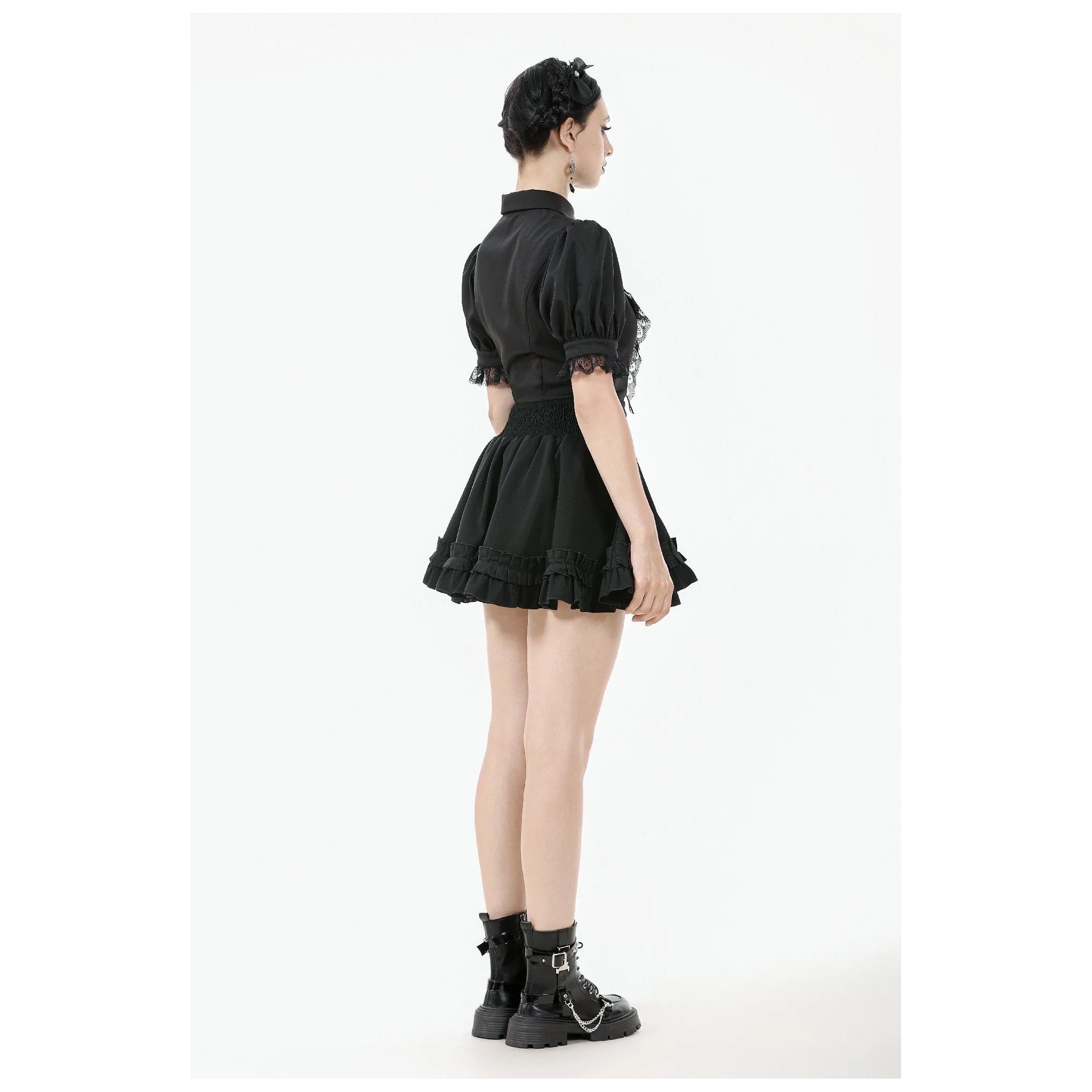 Rose Cravat Blouse