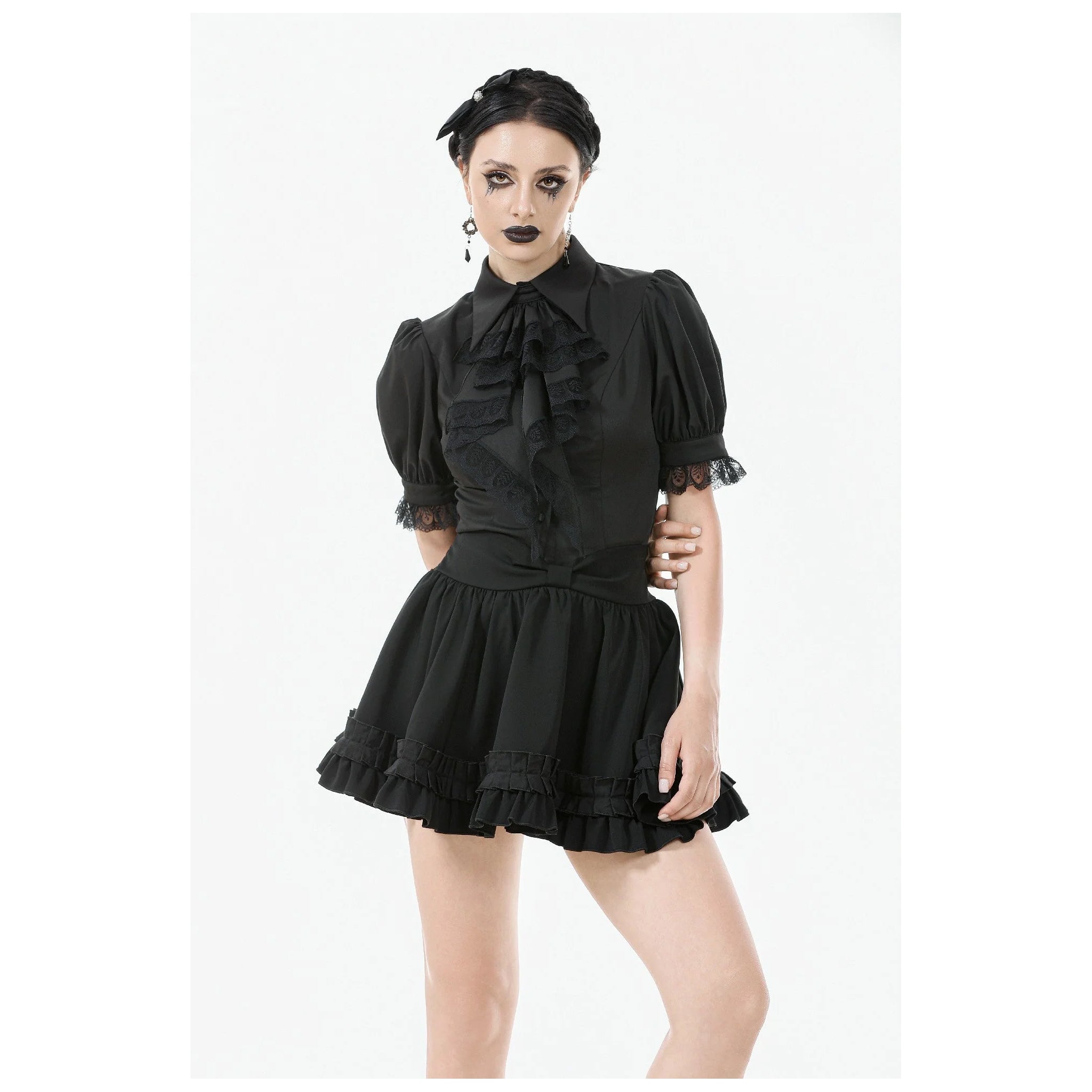 Rose Cravat Blouse