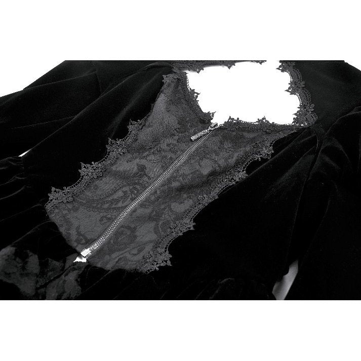 Tiered Hem High Low Jacket