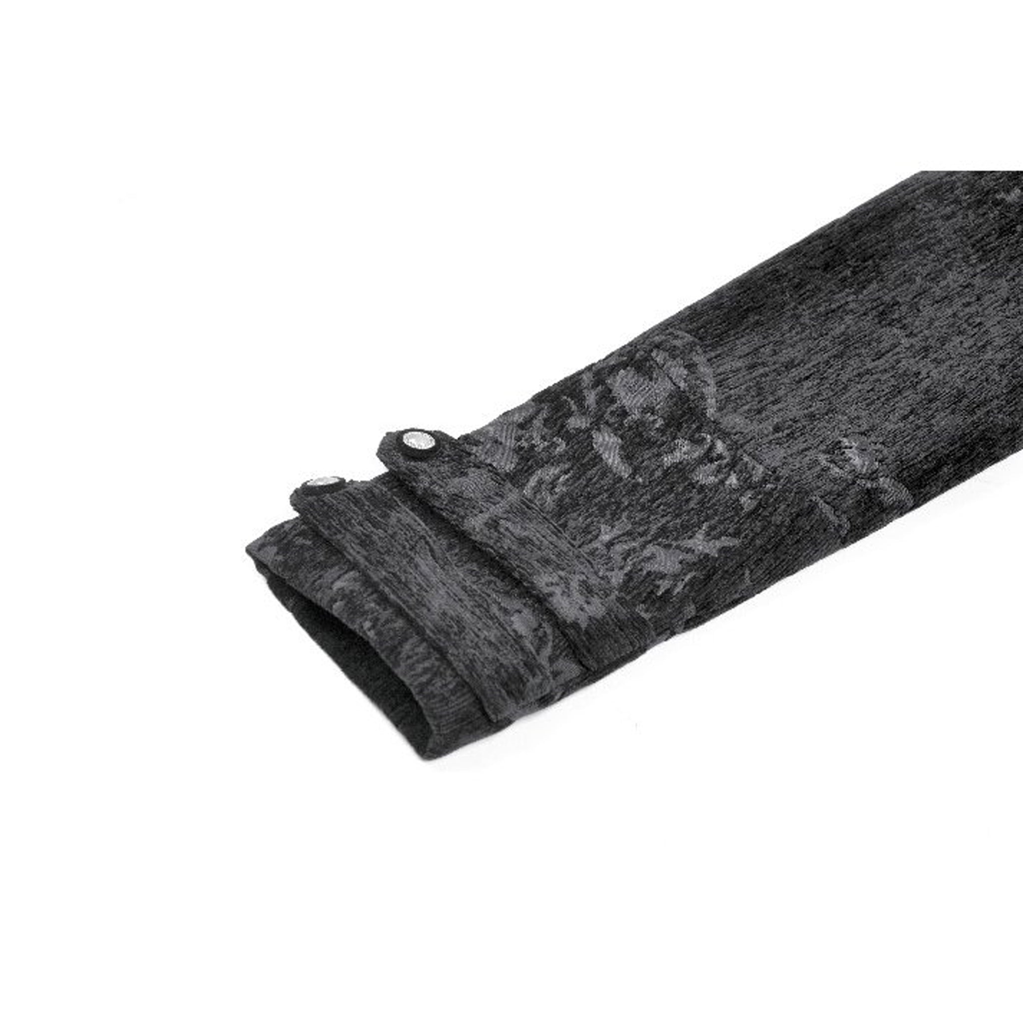 Gothic Jacquard Velvet Coat