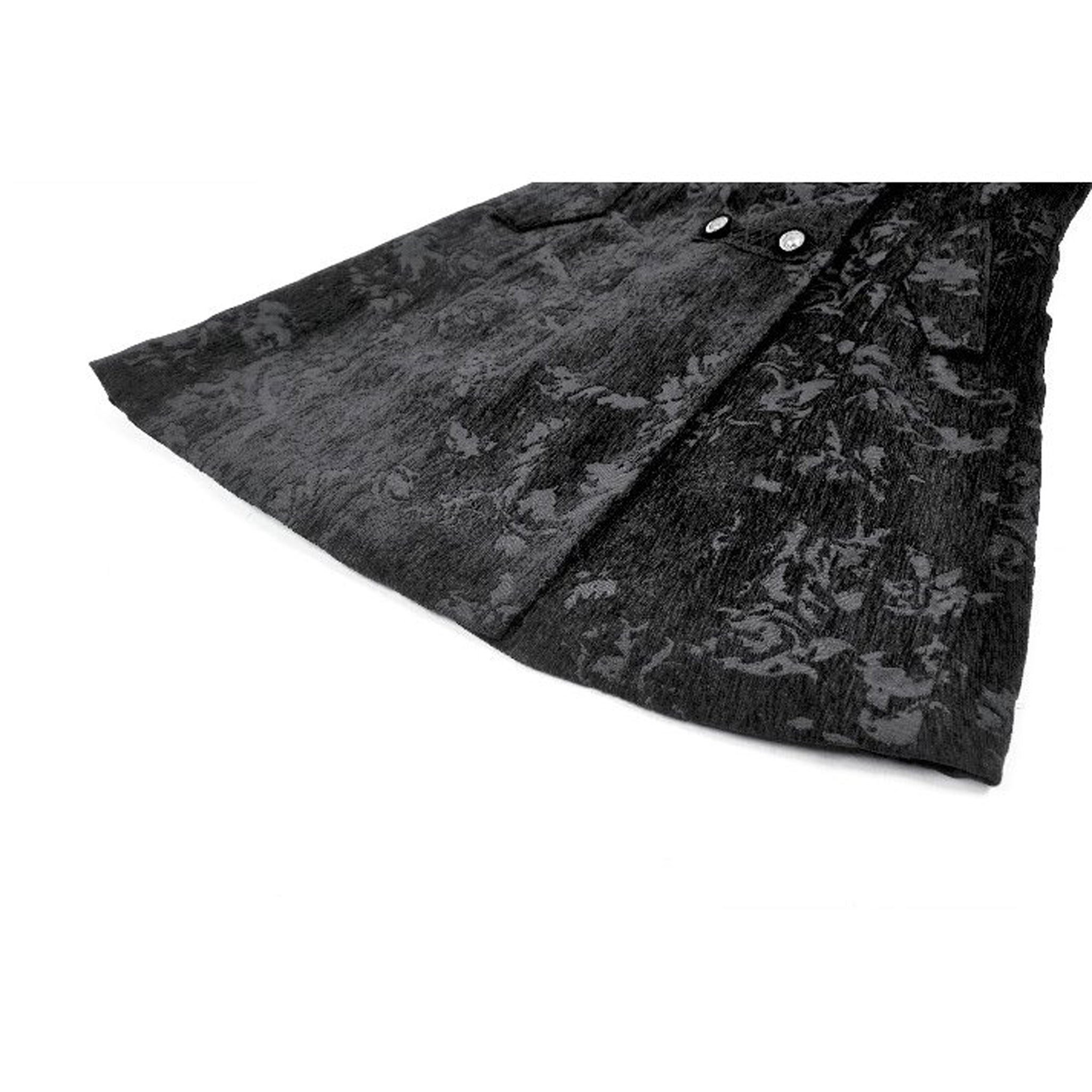 Gothic Jacquard Velvet Coat