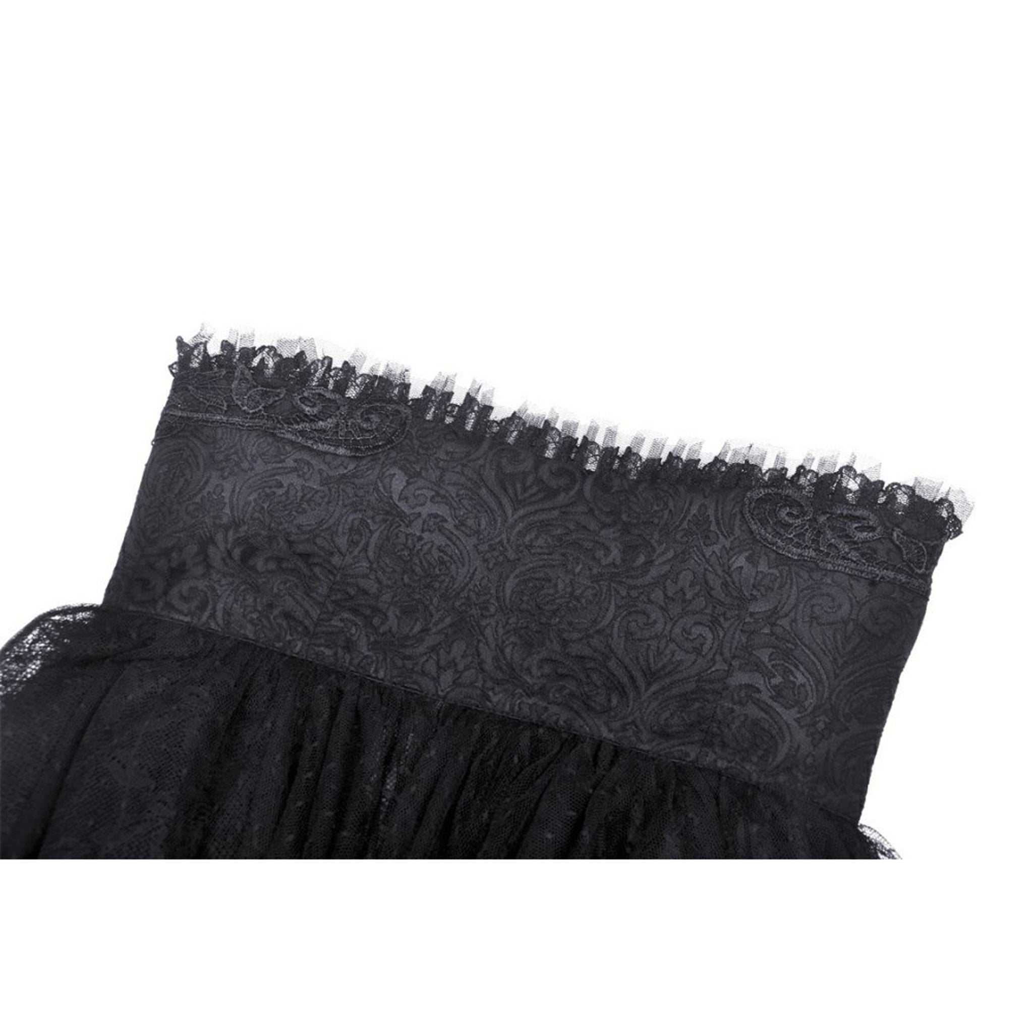 Tailed Lace Layering Skirt