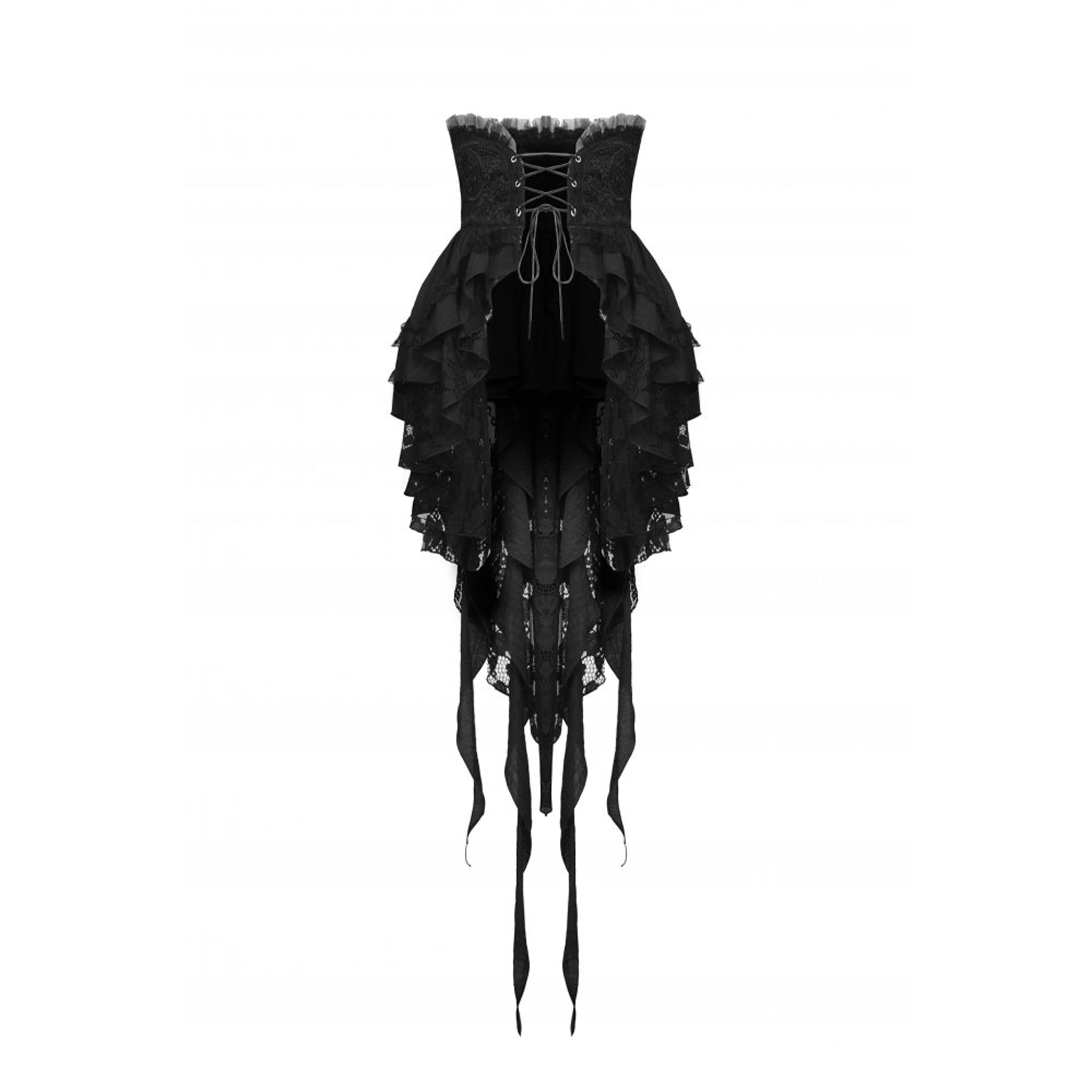 Gothic Skirted Corset
