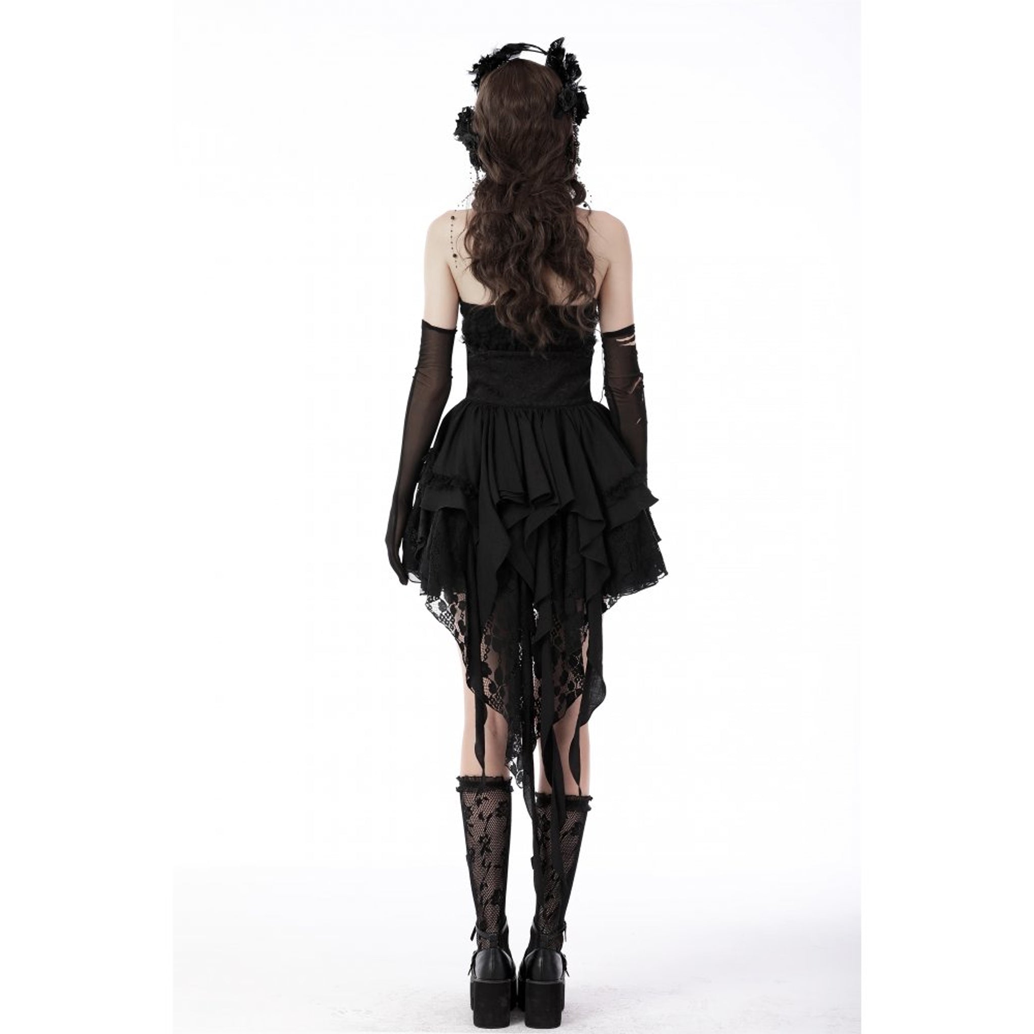 Gothic Skirted Corset