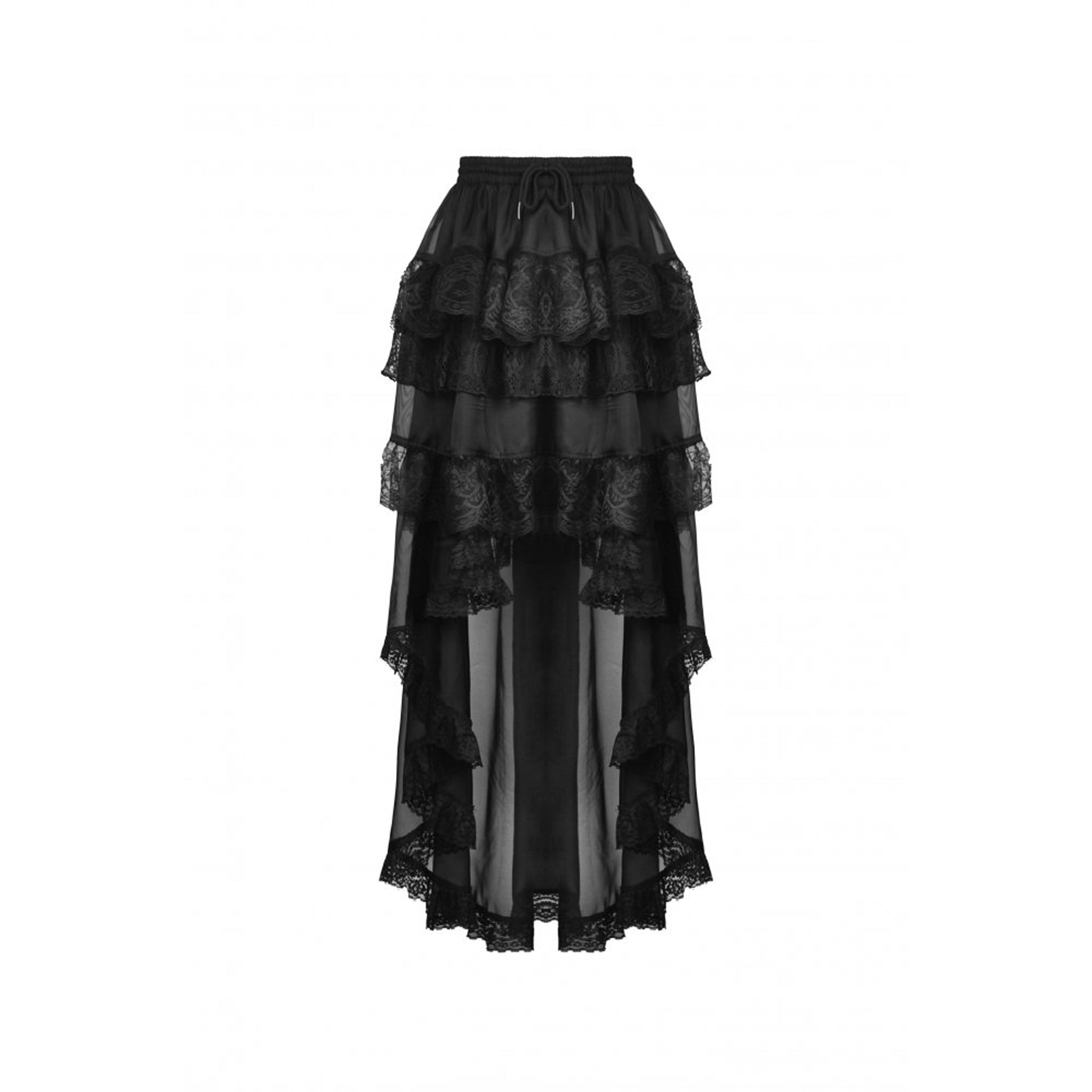 Night Dream Chiffon Skirt ONE SIZE