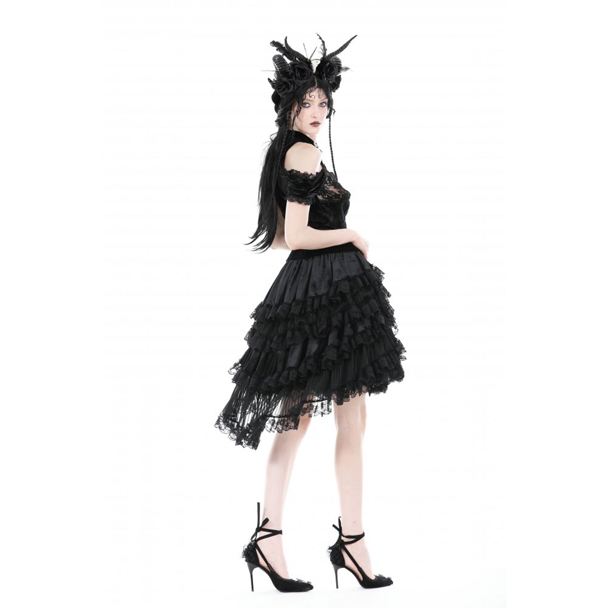 Gothic Overlay Skirt