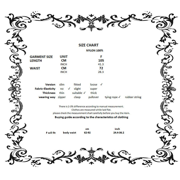 Gothic Floral Tassel Maxi Skirt