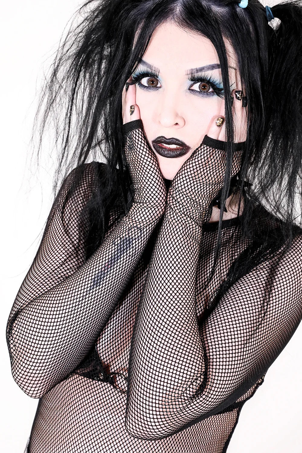 Long Sleeve Fishnet Shirt