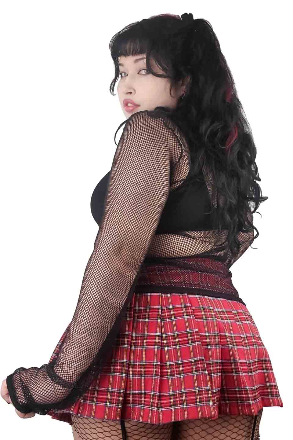 Long Sleeve Fishnet Shirt
