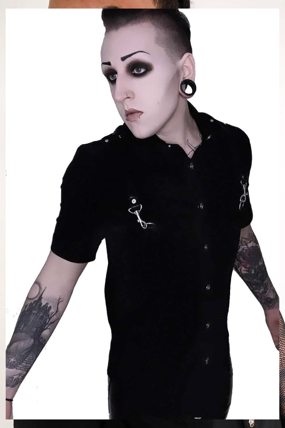 Men's Gangsta Short Sleeve Shirt