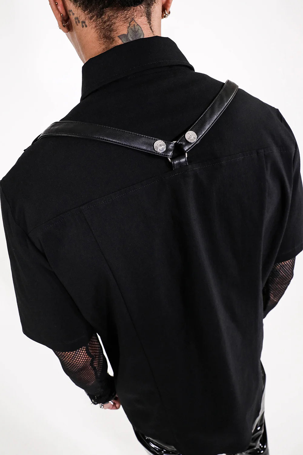 Men's Gangsta Short Sleeve Shirt