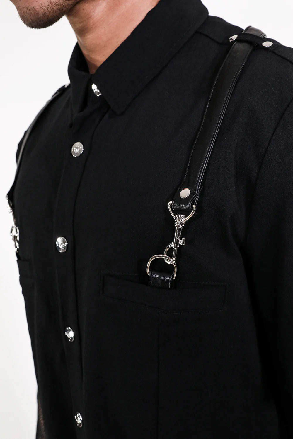 Men's Gangsta Short Sleeve Shirt