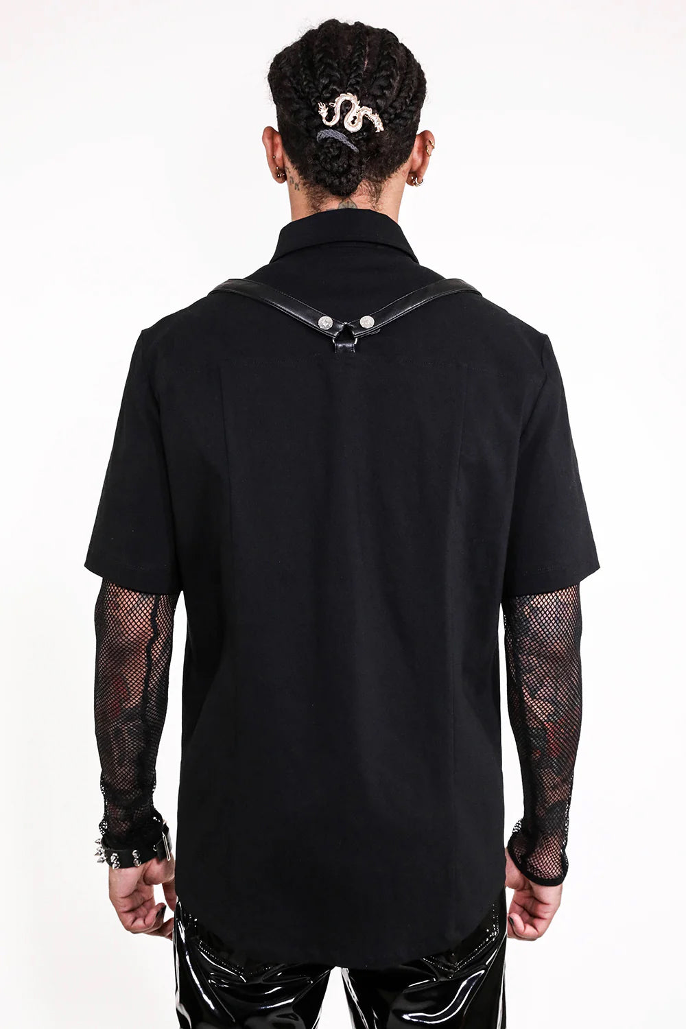 Men's Gangsta Short Sleeve Shirt