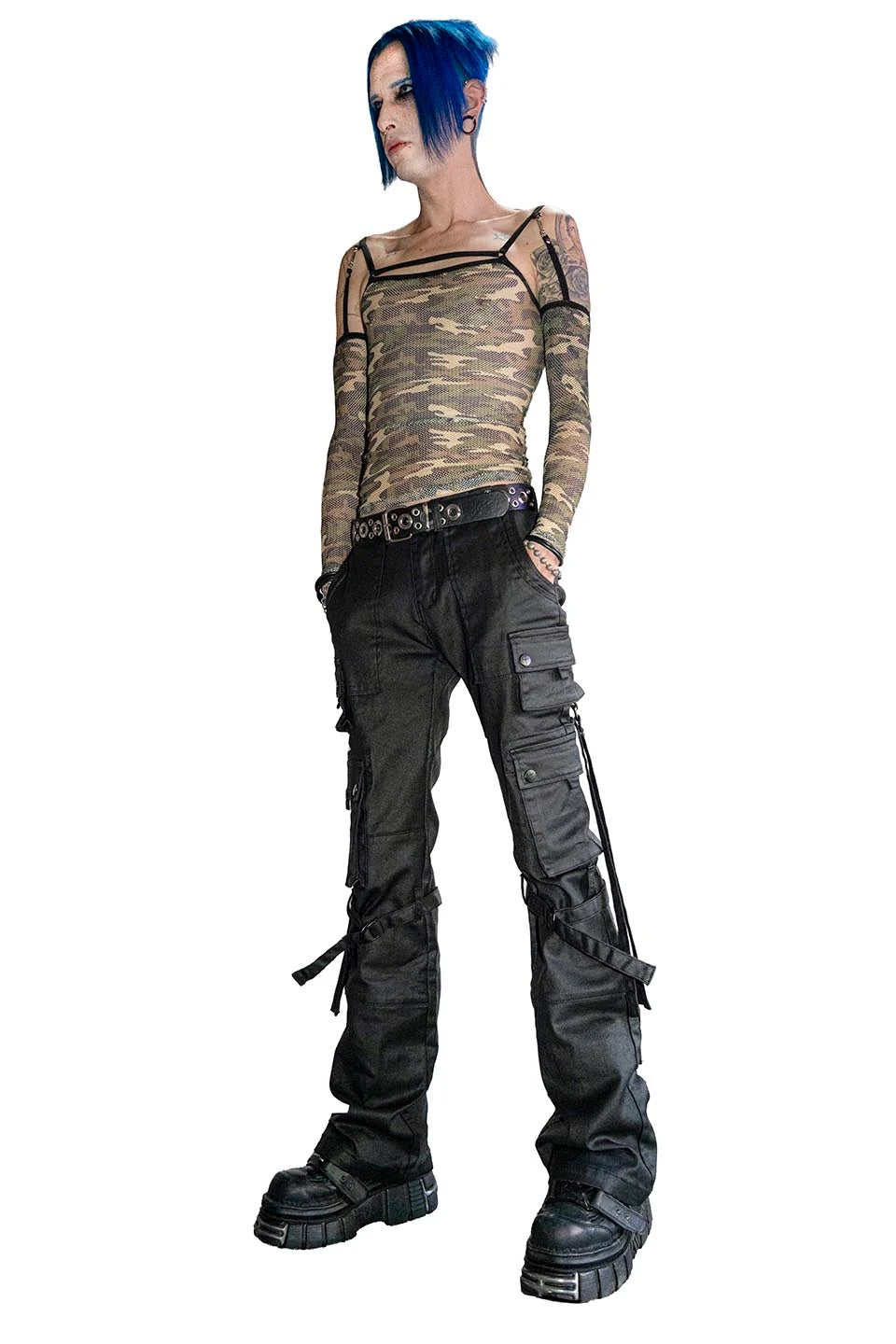 The Wasted Waxed Unisex Cargo Jean