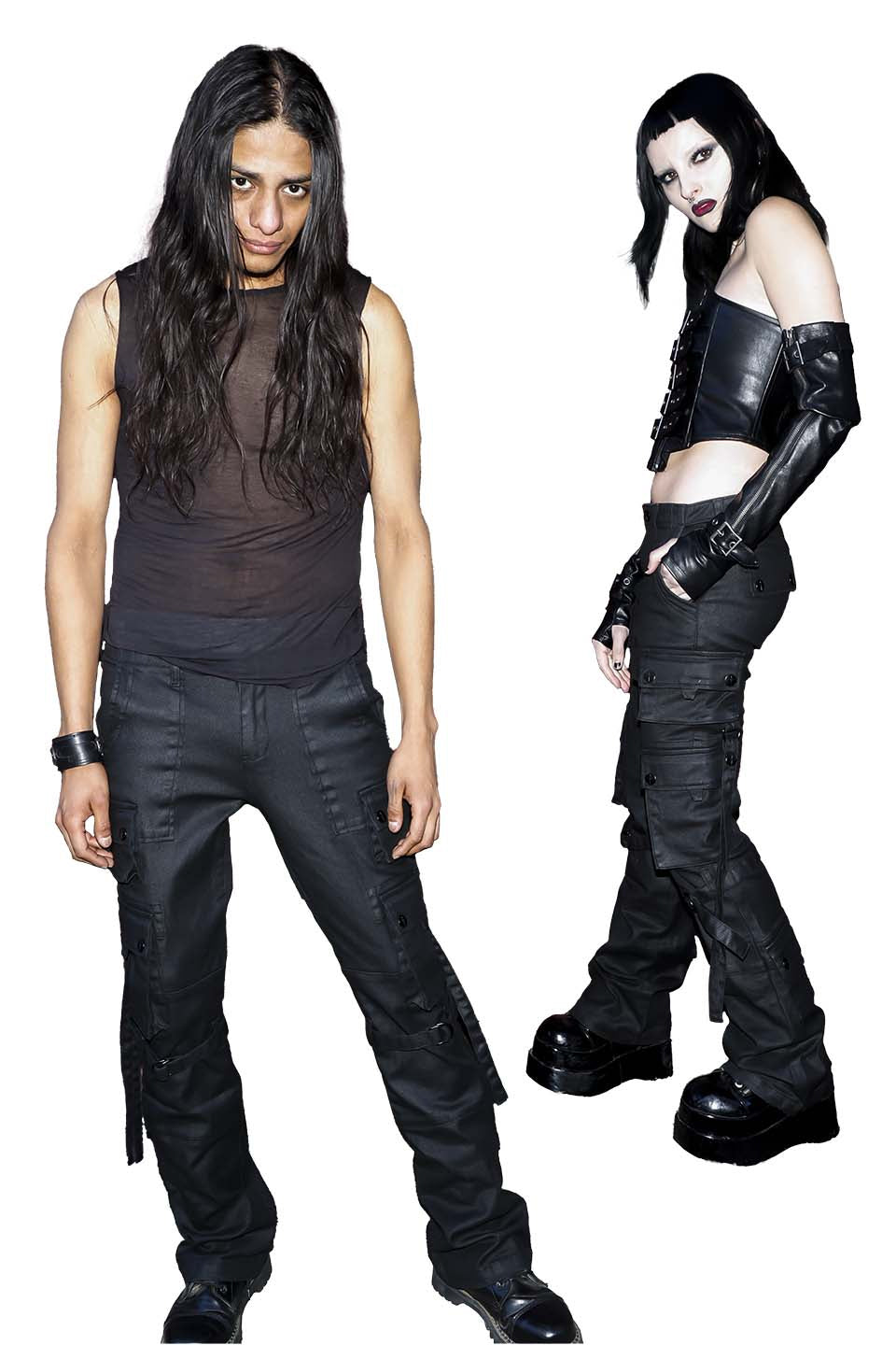 The Wasted Waxed Unisex Cargo Jean