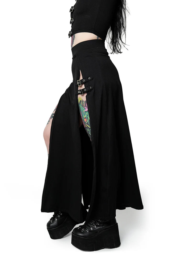 M-line Buckle Skirt
