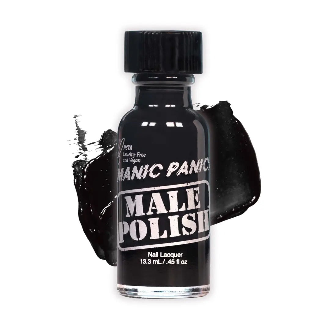 Nosferatu® Nail Polish – Matte Black, Velvety Matte Finish