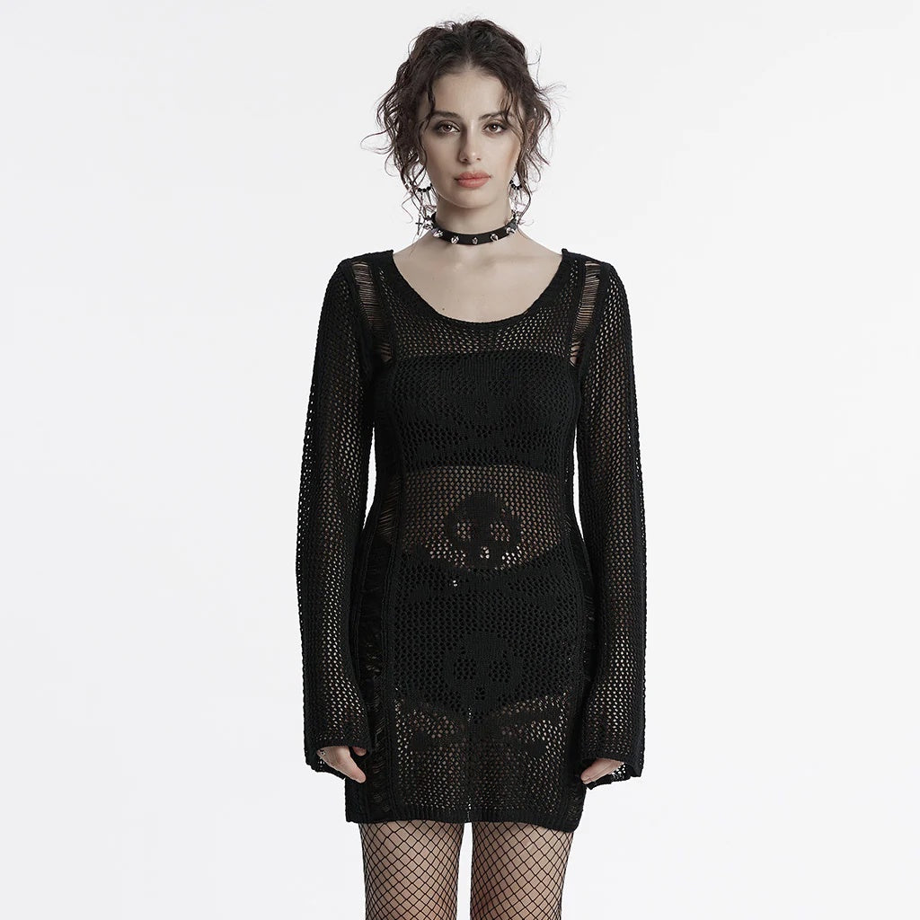 Skull Knitted Tunic