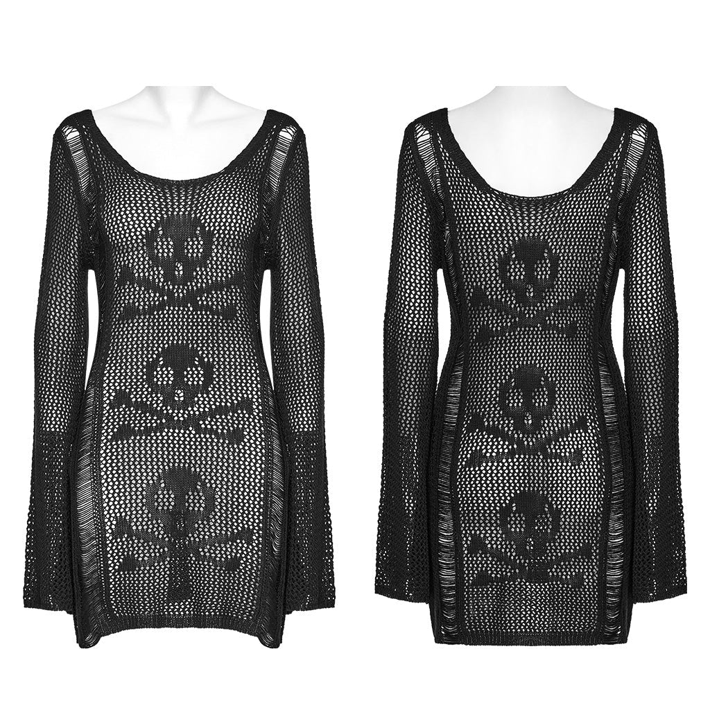 Skull Knitted Tunic