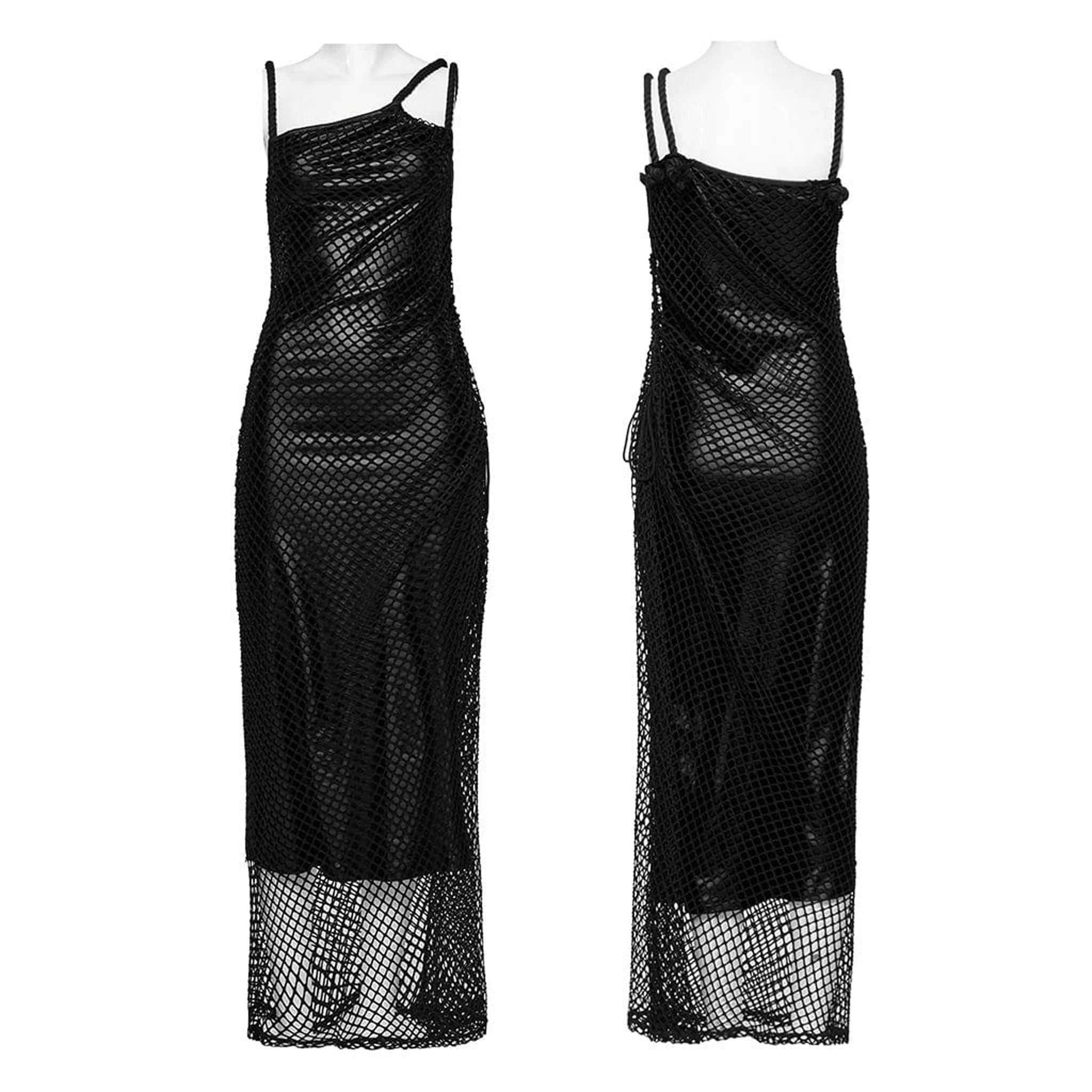 Rope Strap Slip Dress