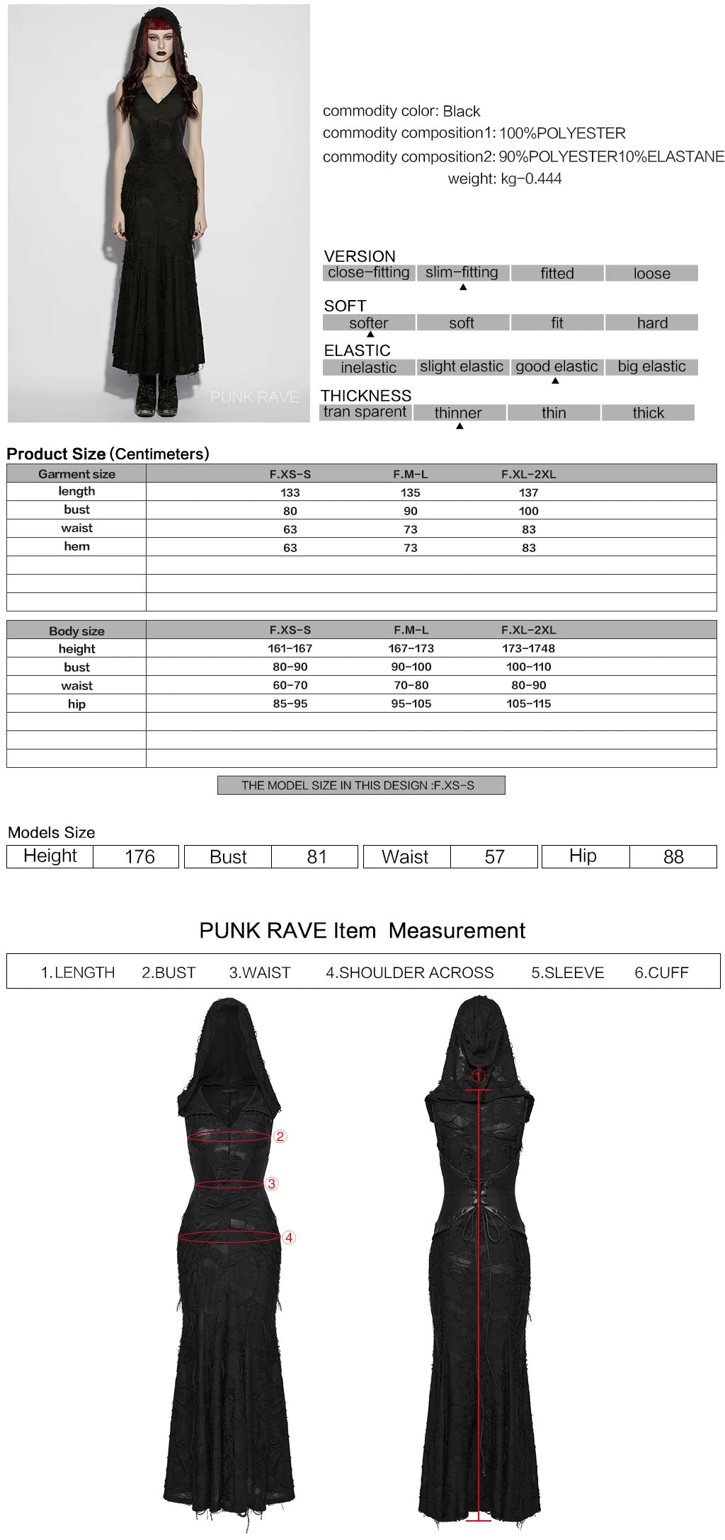 Hooded Witcher Dress