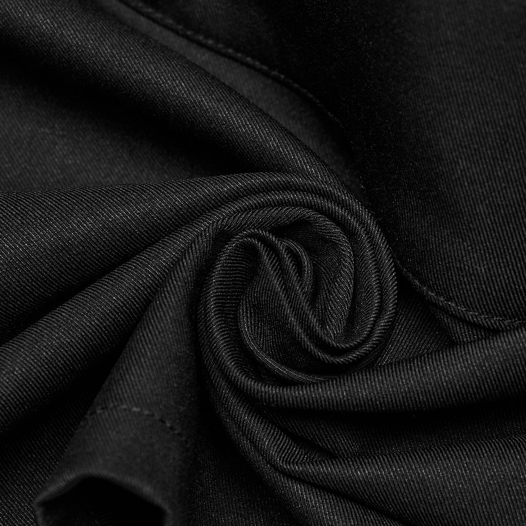 High Collar Crop Jacket