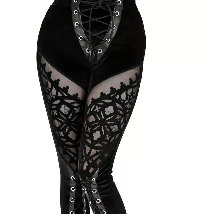 Rosarium Laser Cut Leggings
