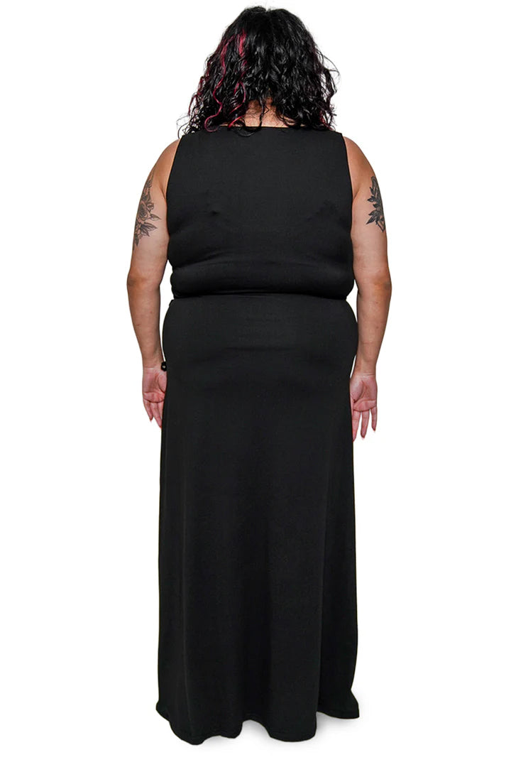 Rosetta Buckle Maxi Dress