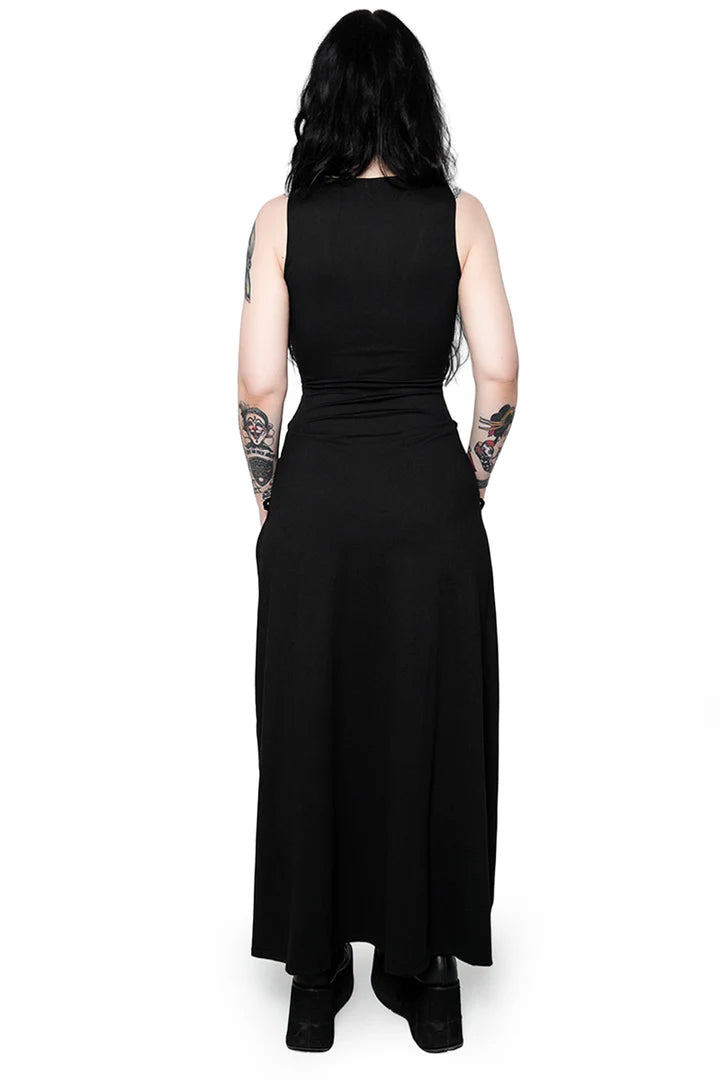 Rosetta Buckle Maxi Dress