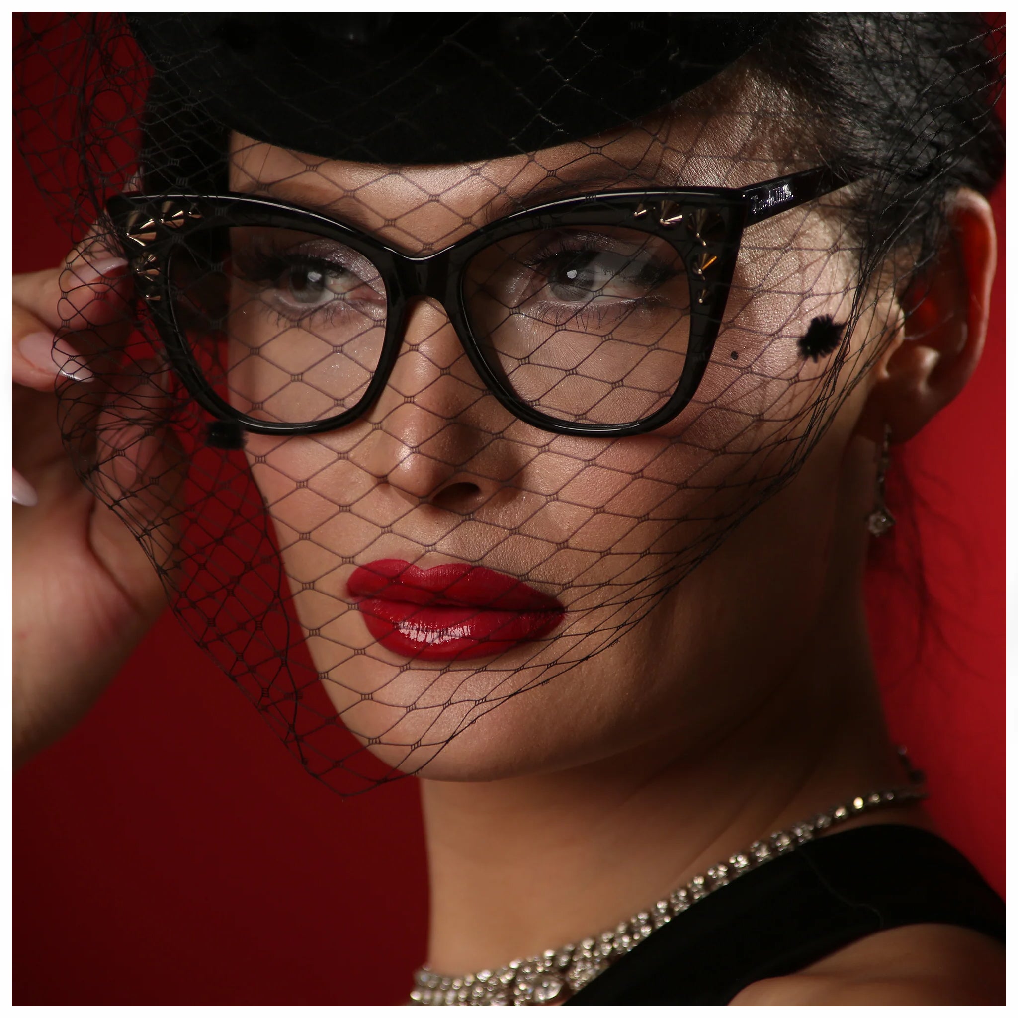 Roxanne Spikes Glasses