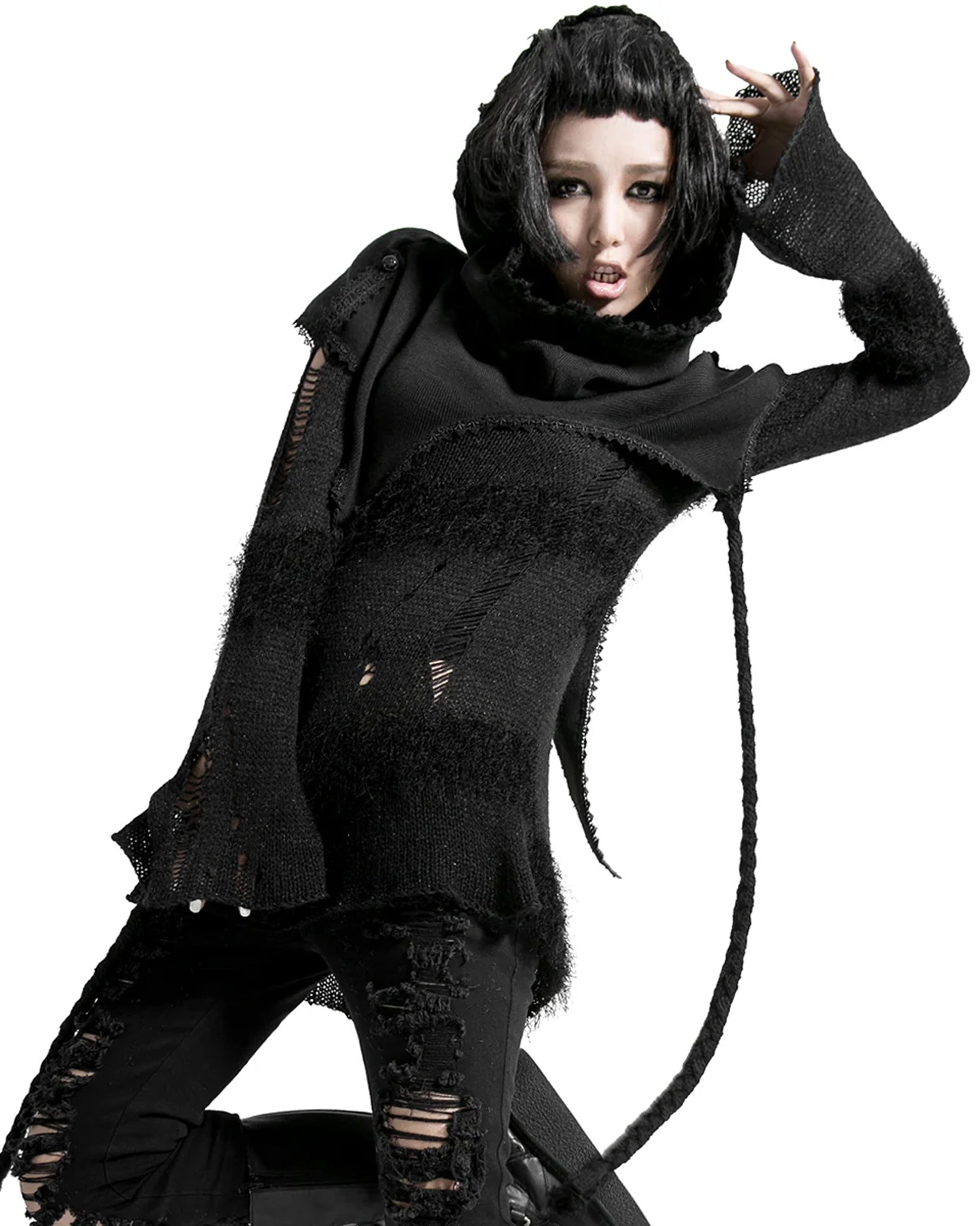Gothic Poncho Capelet