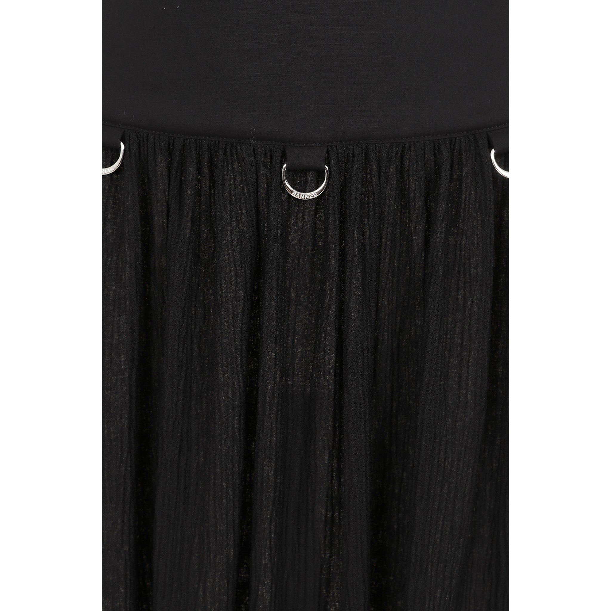 Pointed Hem Skirt