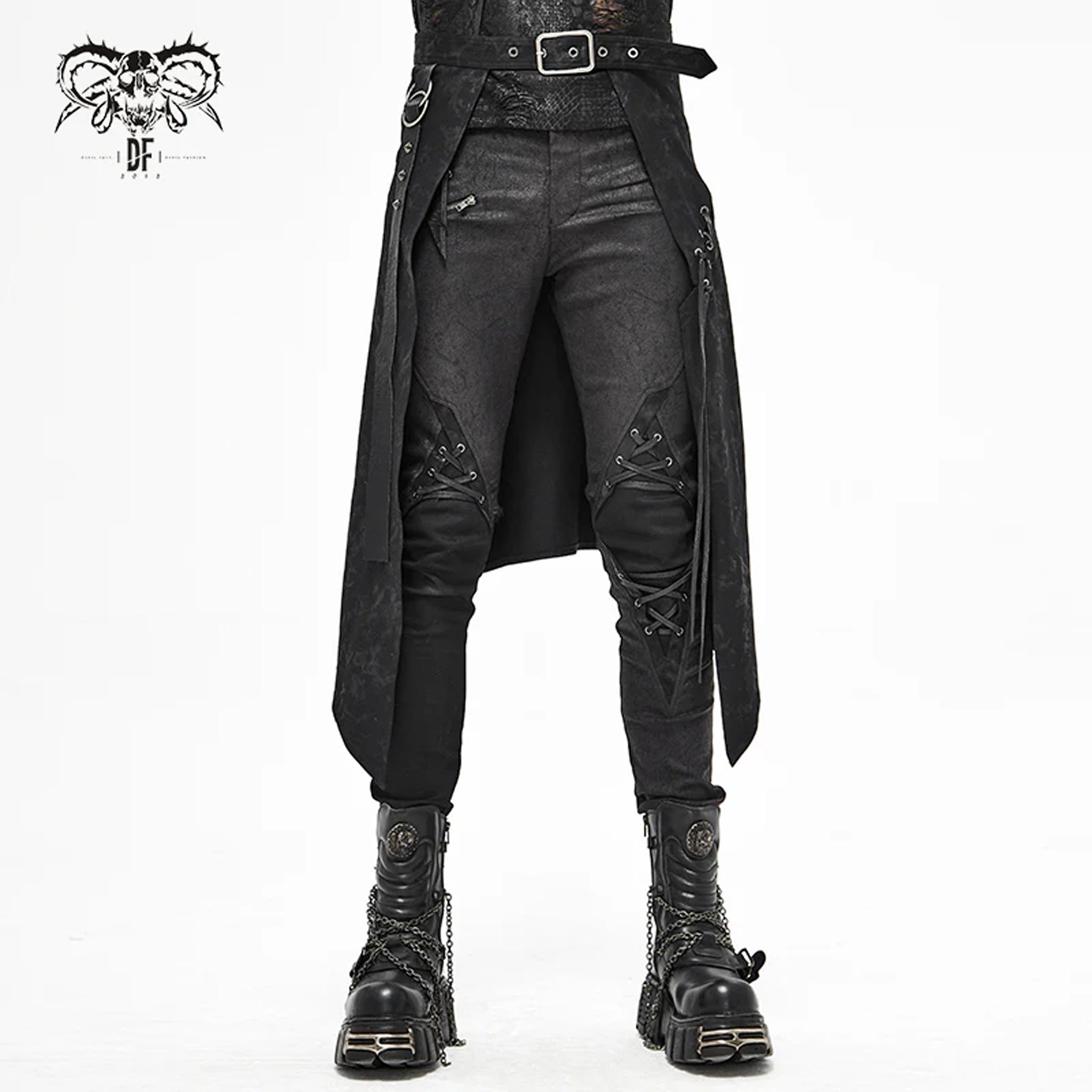 Buckle Layering Kilt